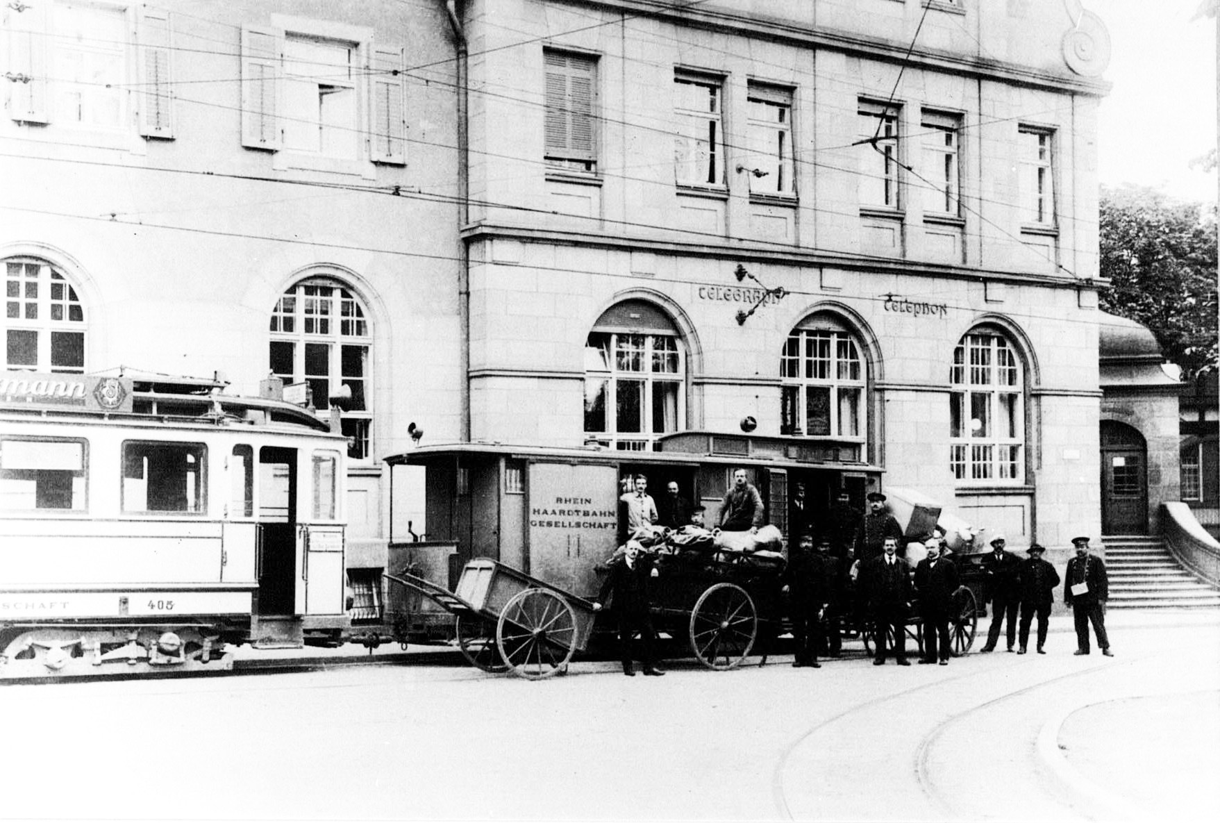 Foto-Sammlung Adolf Krapp, Ordner 11: Post in DÜW, 1923 (Museumsgesellschaft Bad Dürkheim e.V. CC BY-NC-SA)