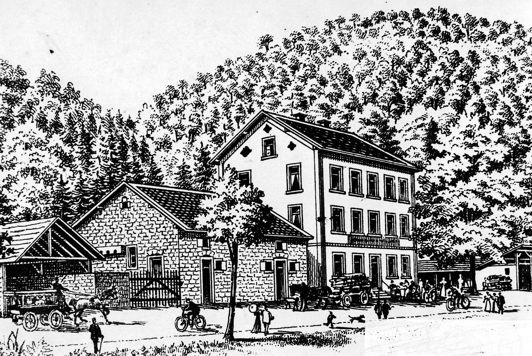 Foto-Sammlung Adolf Krapp, Ordner 13: Alte Schmelz, 1864 (Museumsgesellschaft Bad Dürkheim e.V. CC BY-NC-SA)