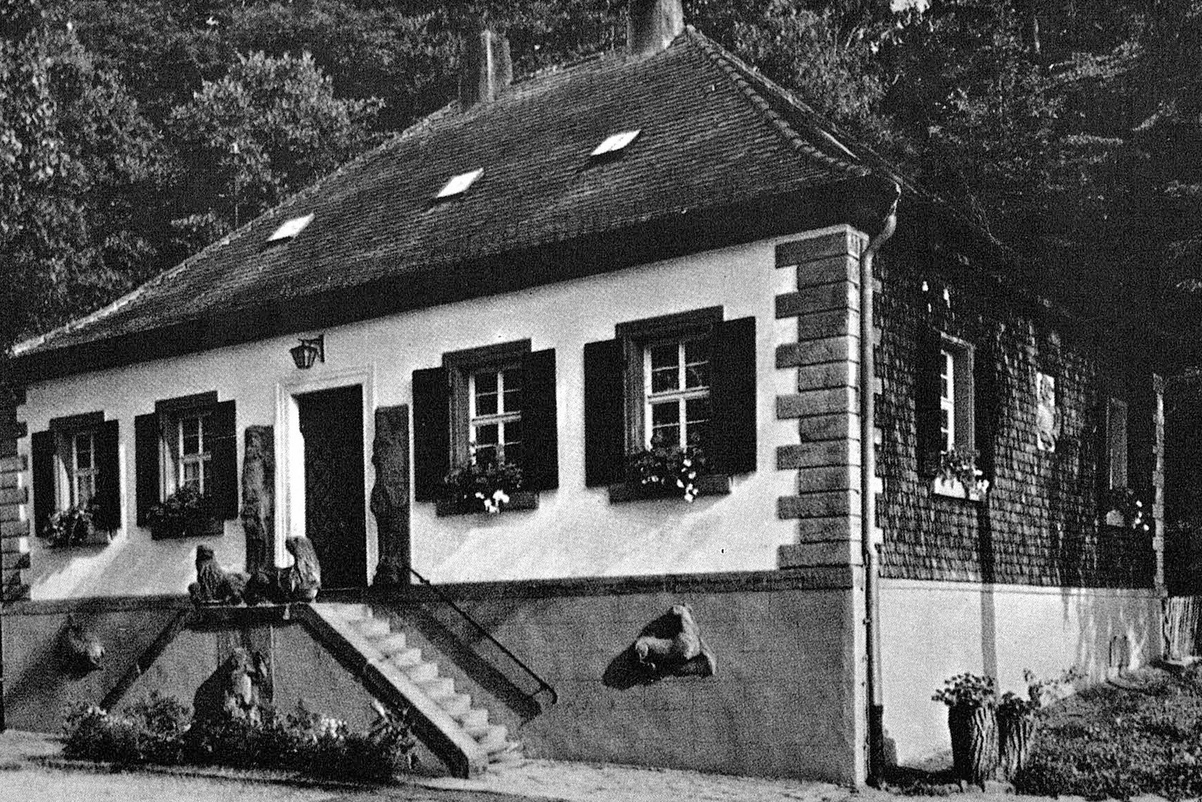Foto-Sammlung Adolf Krapp, Ordner 13: Forsthaus Kehrdichannichts, 1980 (Museumsgesellschaft Bad Dürkheim e.V. CC BY-NC-SA)