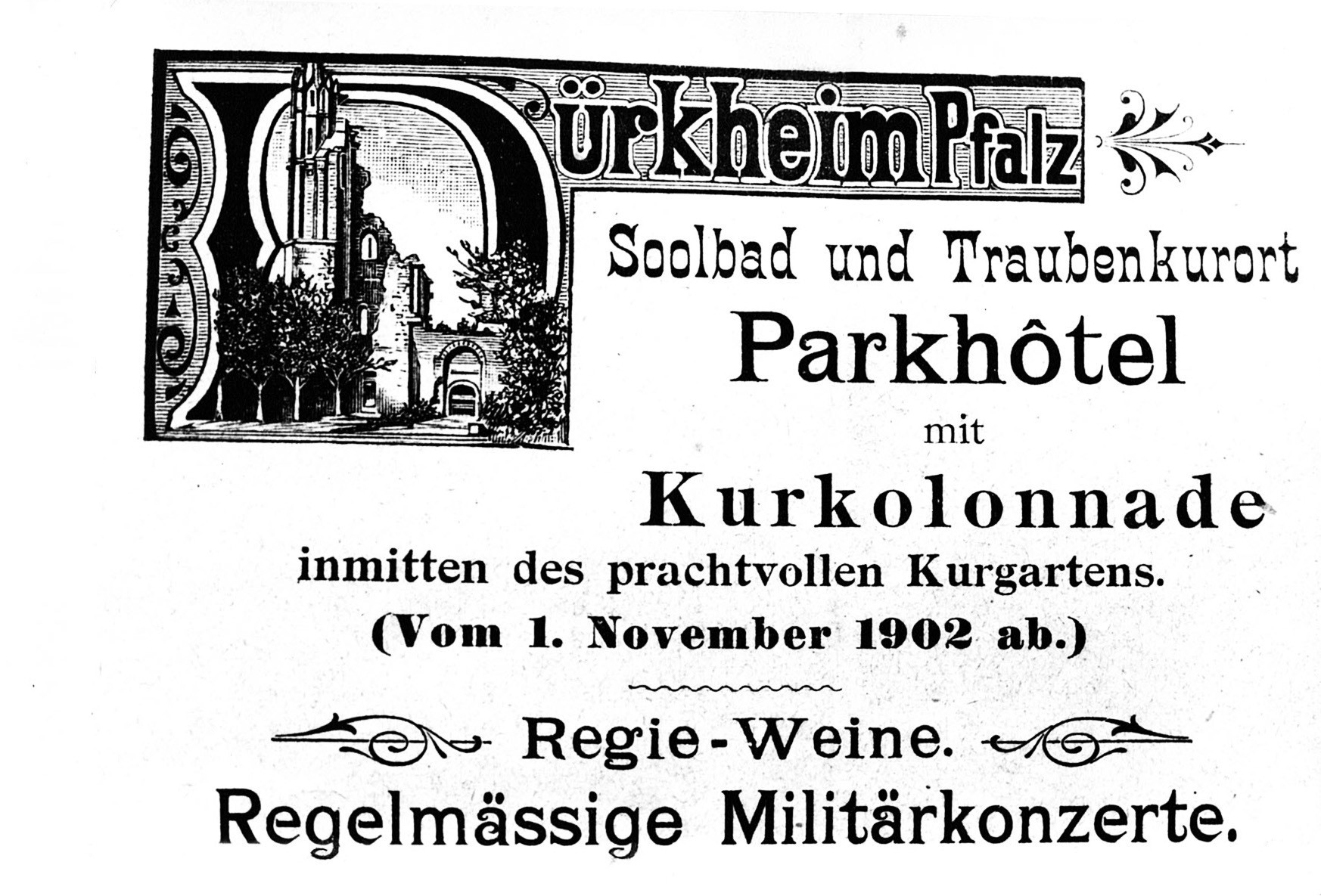 Foto-Sammlung Adolf Krapp, Ordner 14: Kur, 1902 (Museumsgesellschaft Bad Dürkheim e.V. CC BY-NC-SA)