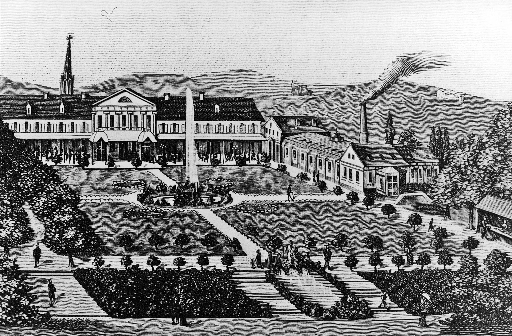 Foto-Sammlung Adolf Krapp, Ordner 14: Kur-Garten, 1875 (Museumsgesellschaft Bad Dürkheim e.V. CC BY-NC-SA)