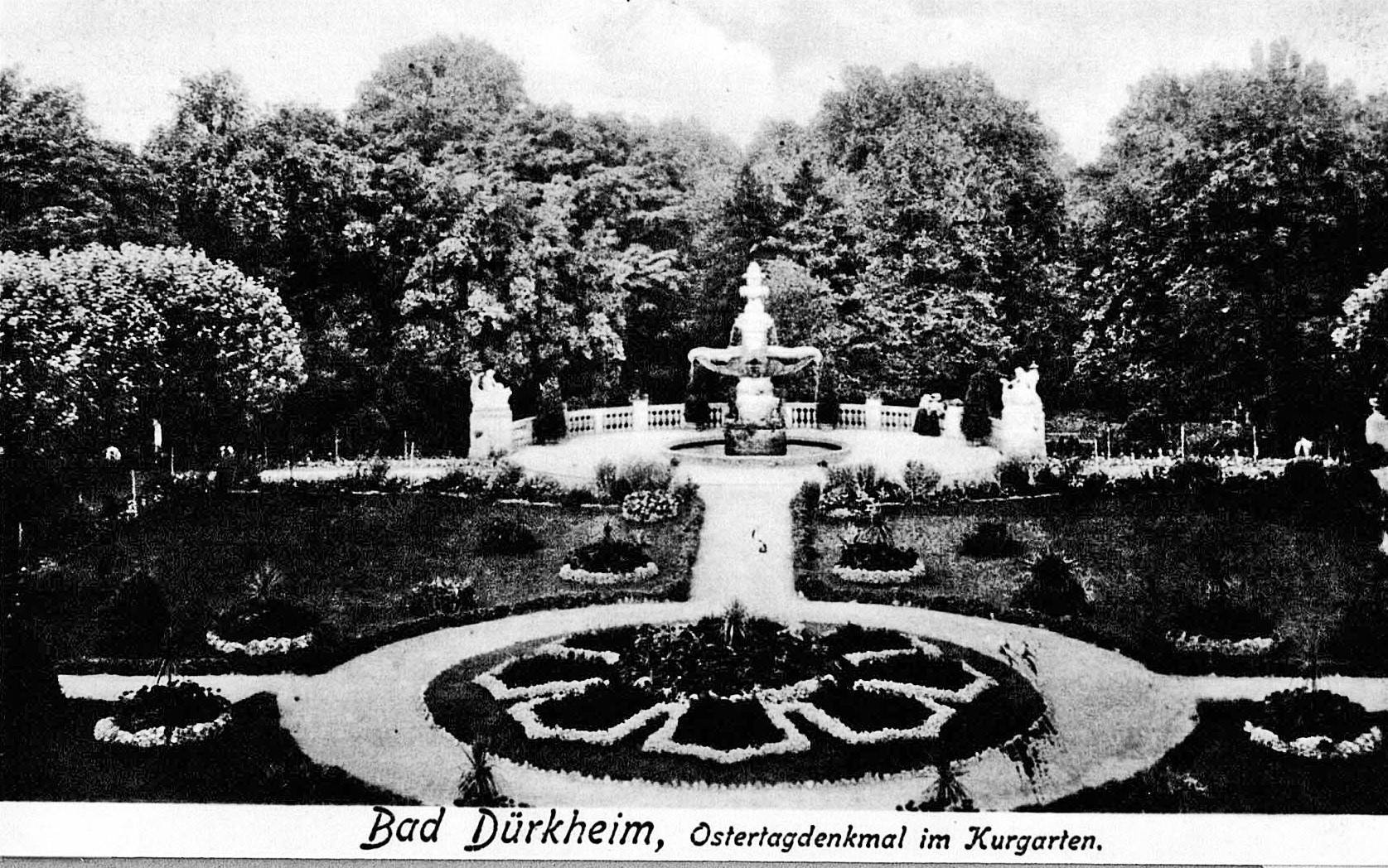 Foto-Sammlung Adolf Krapp, Ordner 14: Kur-Garten, 1912 (Museumsgesellschaft Bad Dürkheim e.V. CC BY-NC-SA)
