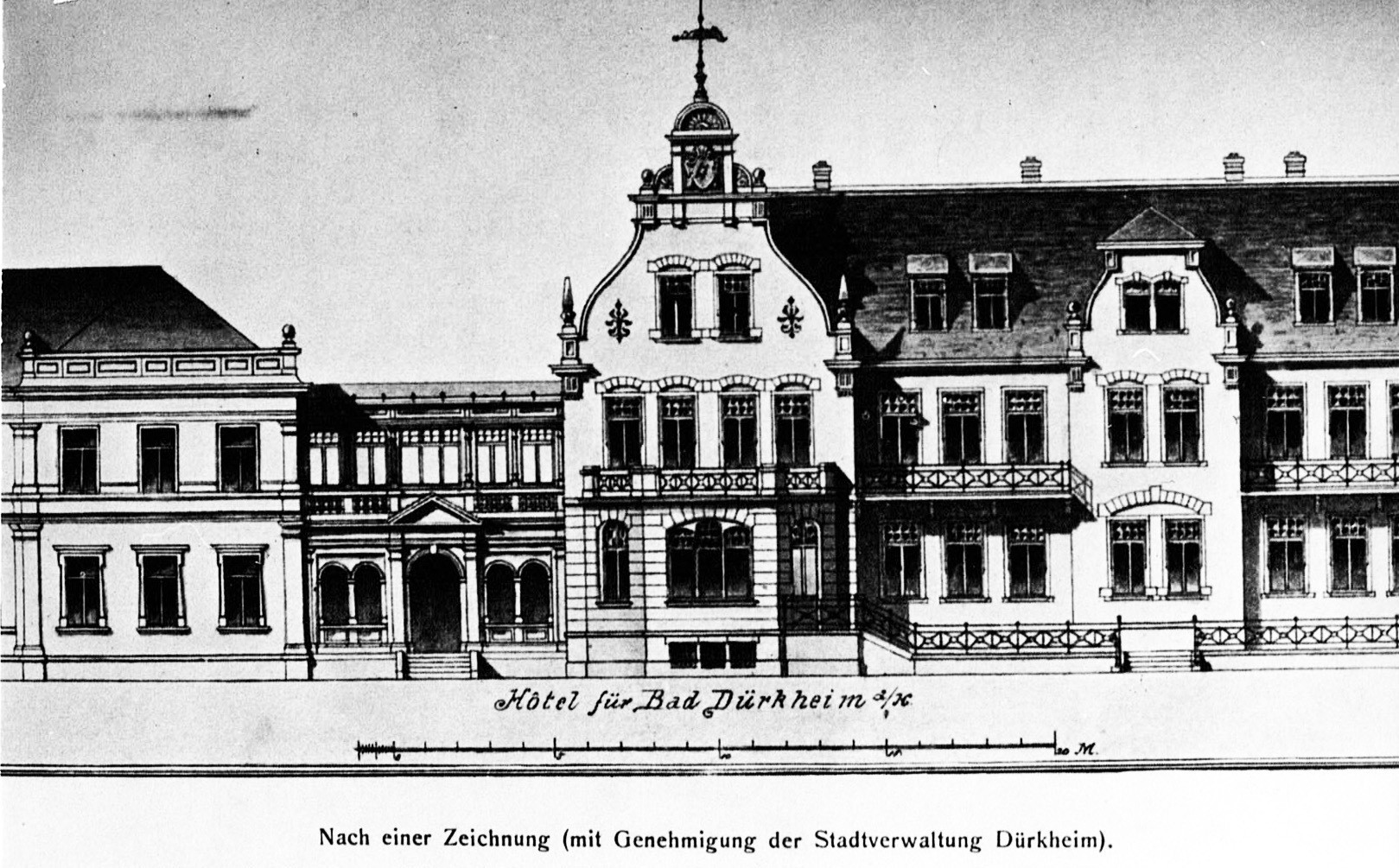 Foto-Sammlung Adolf Krapp, Ordner 14: Kur-Haus, 1902 (Museumsgesellschaft Bad Dürkheim e.V. CC BY-NC-SA)