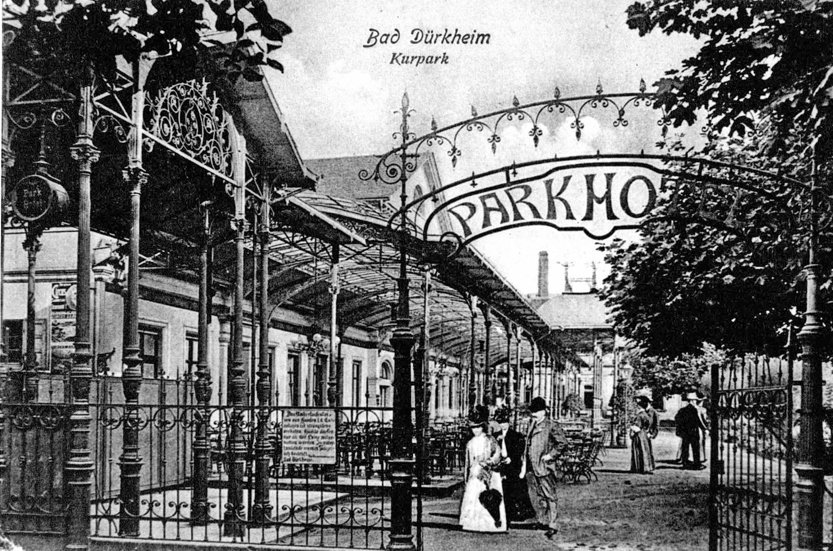 Foto-Sammlung Adolf Krapp, Ordner 14: Kur-Park, 1909 (Museumsgesellschaft Bad Dürkheim e.V. CC BY-NC-SA)