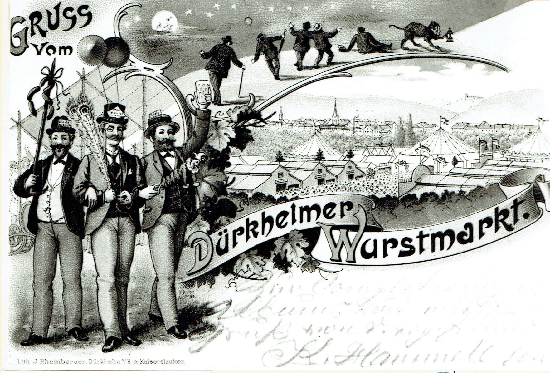 Foto-Sammlung Adolf Krapp, Ordner 15: Wurstmarkt, 1896 (Museumsgesellschaft Bad Dürkheim e.V. CC BY-NC-SA)