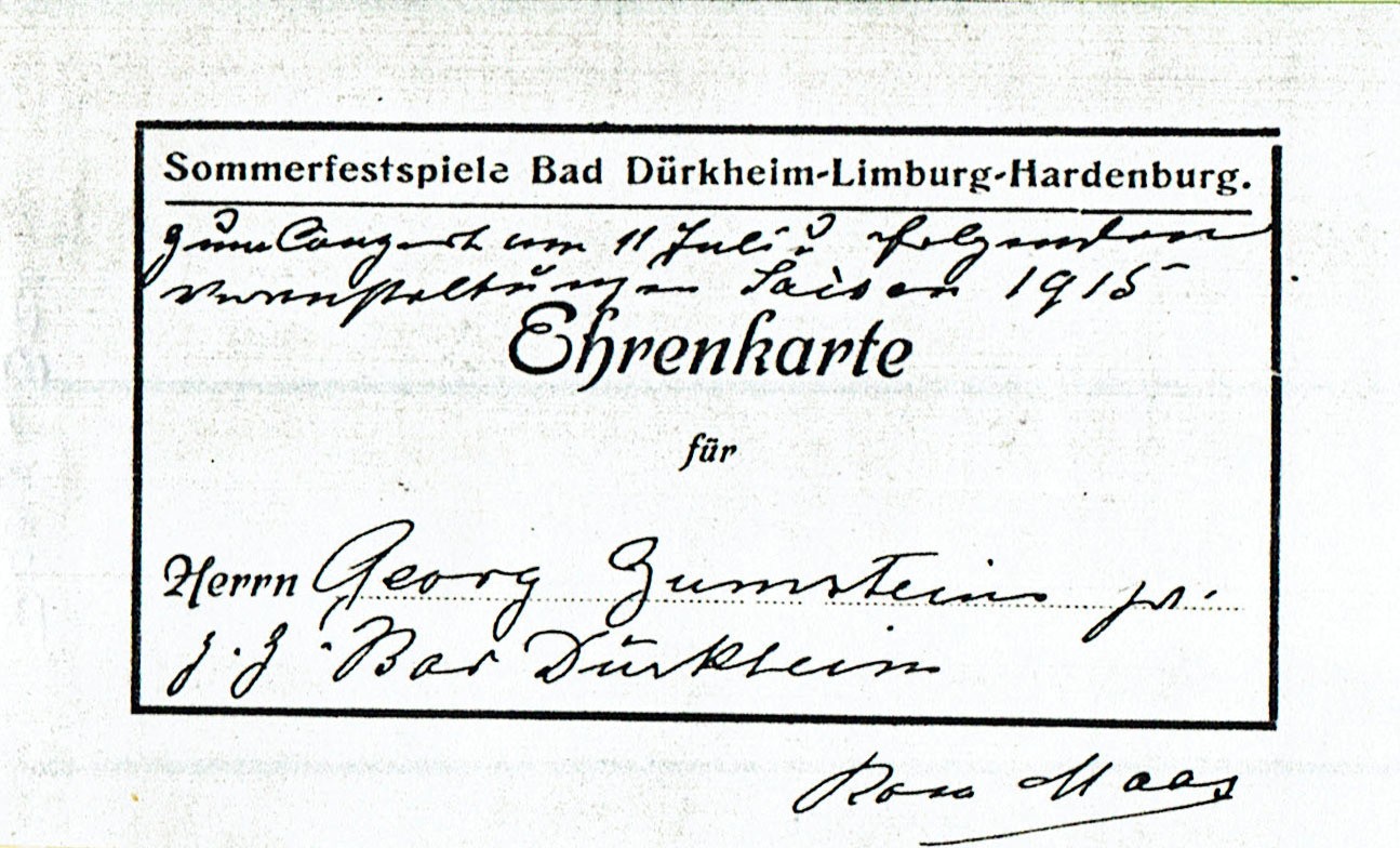 Foto-Sammlung Adolf Krapp, Ordner 16: Georg Zumstein, 1915 (Museumsgesellschaft Bad Dürkheim e.V. CC BY-NC-SA)