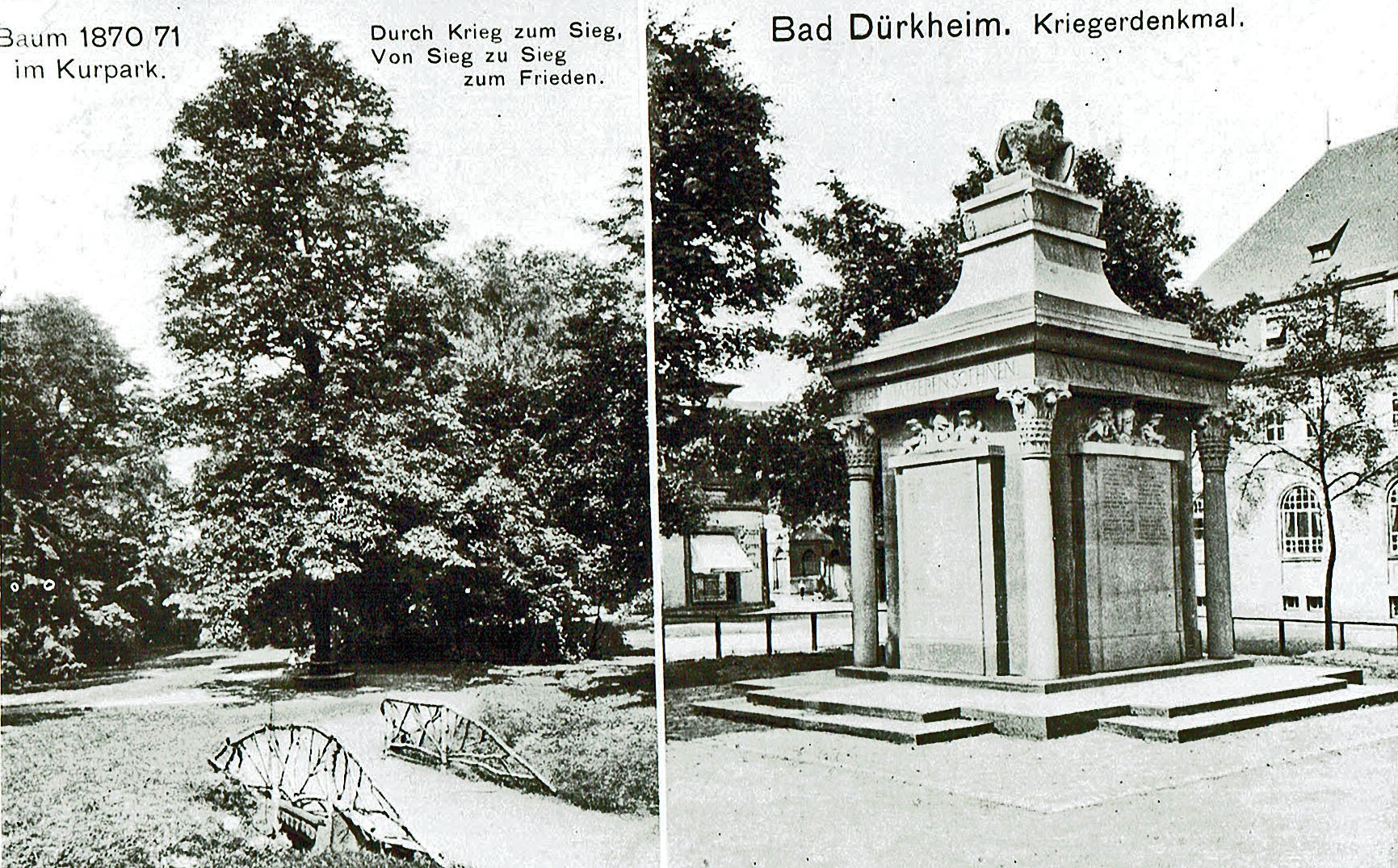 Foto-Sammlung Adolf Krapp, Ordner 16: Postkarte, 1914 (Museumsgesellschaft Bad Dürkheim e.V. CC BY-NC-SA)