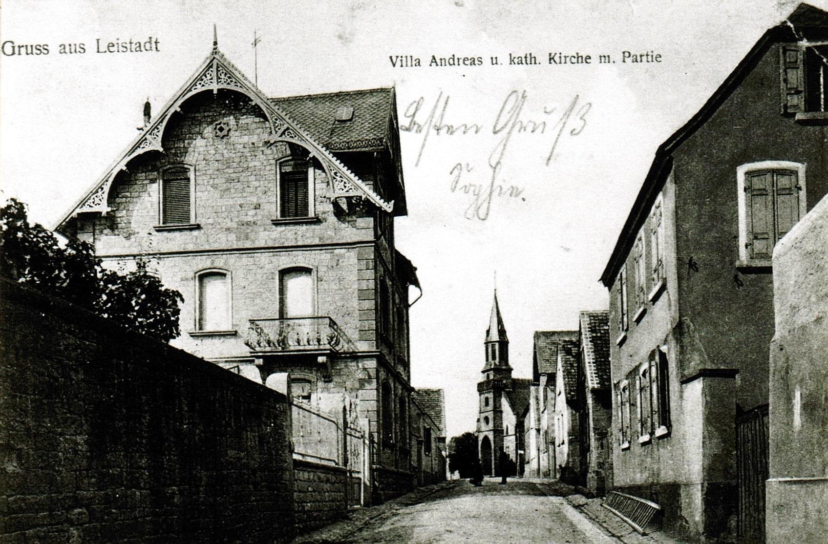 Foto-Sammlung Adolf Krapp, Ordner 2: Leistadt , 1908 (Museumsgesellschaft Bad Dürkheim e.V. CC BY-NC-SA)