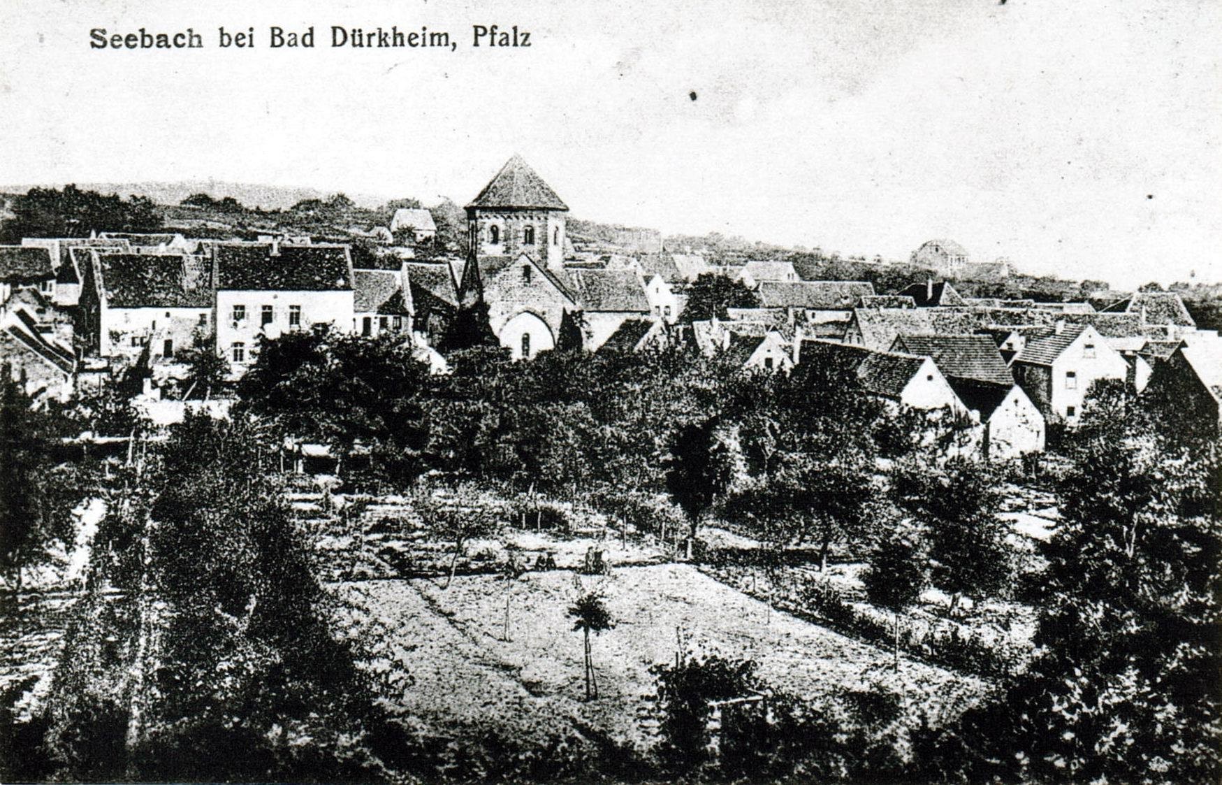 Foto-Sammlung Adolf Krapp, Ordner 2: Seebach, 1910 (Museumsgesellschaft Bad Dürkheim e.V. CC BY-NC-SA)