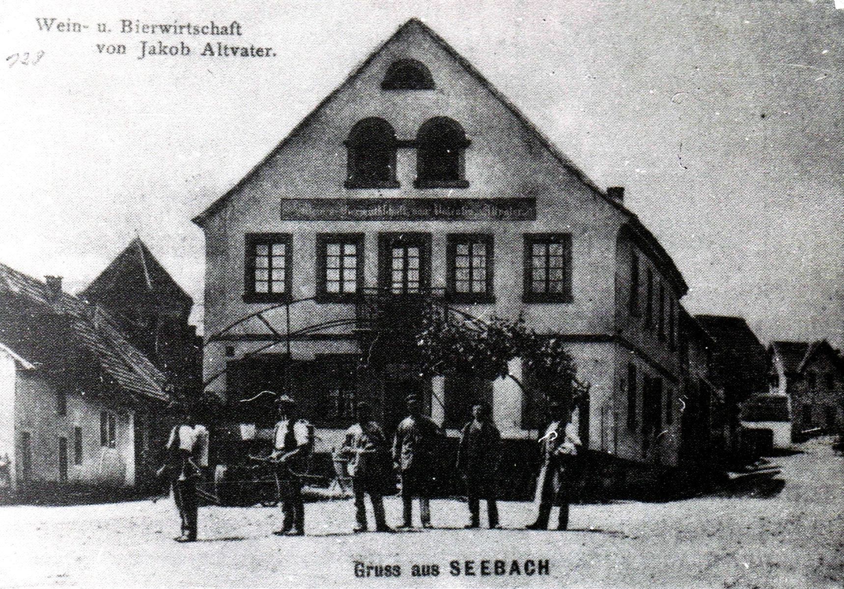 Foto-Sammlung Adolf Krapp, Ordner 2: Seebach , 1920 (Museumsgesellschaft Bad Dürkheim e.V. CC BY-NC-SA)