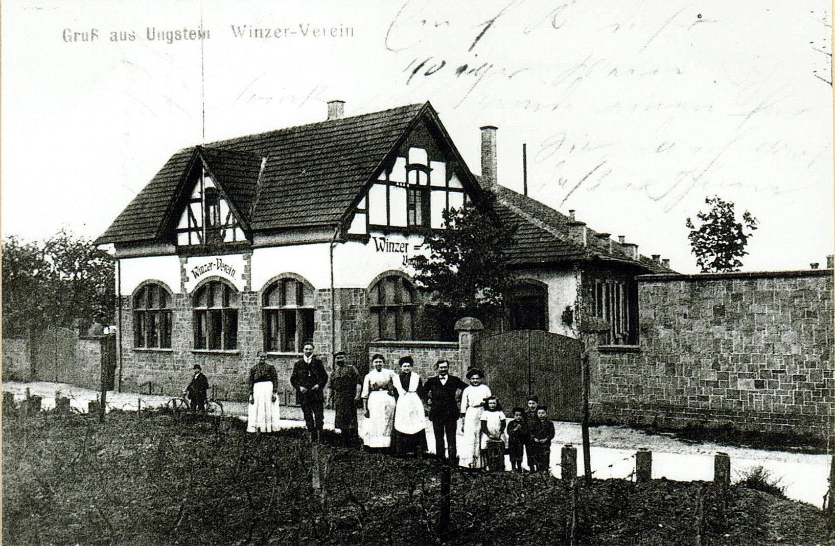 Foto-Sammlung Adolf Krapp, Ordner 2: Ungstein, 1905 (Museumsgesellschaft Bad Dürkheim e.V. CC BY-NC-SA)