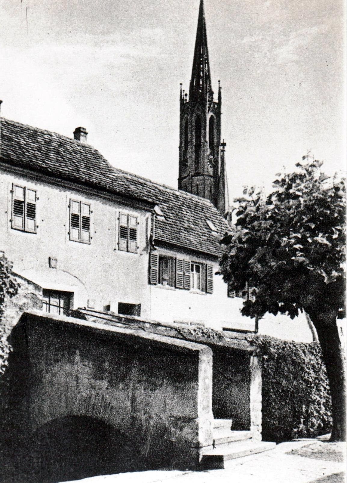 Foto-Sammlung Adolf Krapp, Ordner 3: An der Bach, 1925 (Museumsgesellschaft Bad Dürkheim e.V. CC BY-NC-SA)