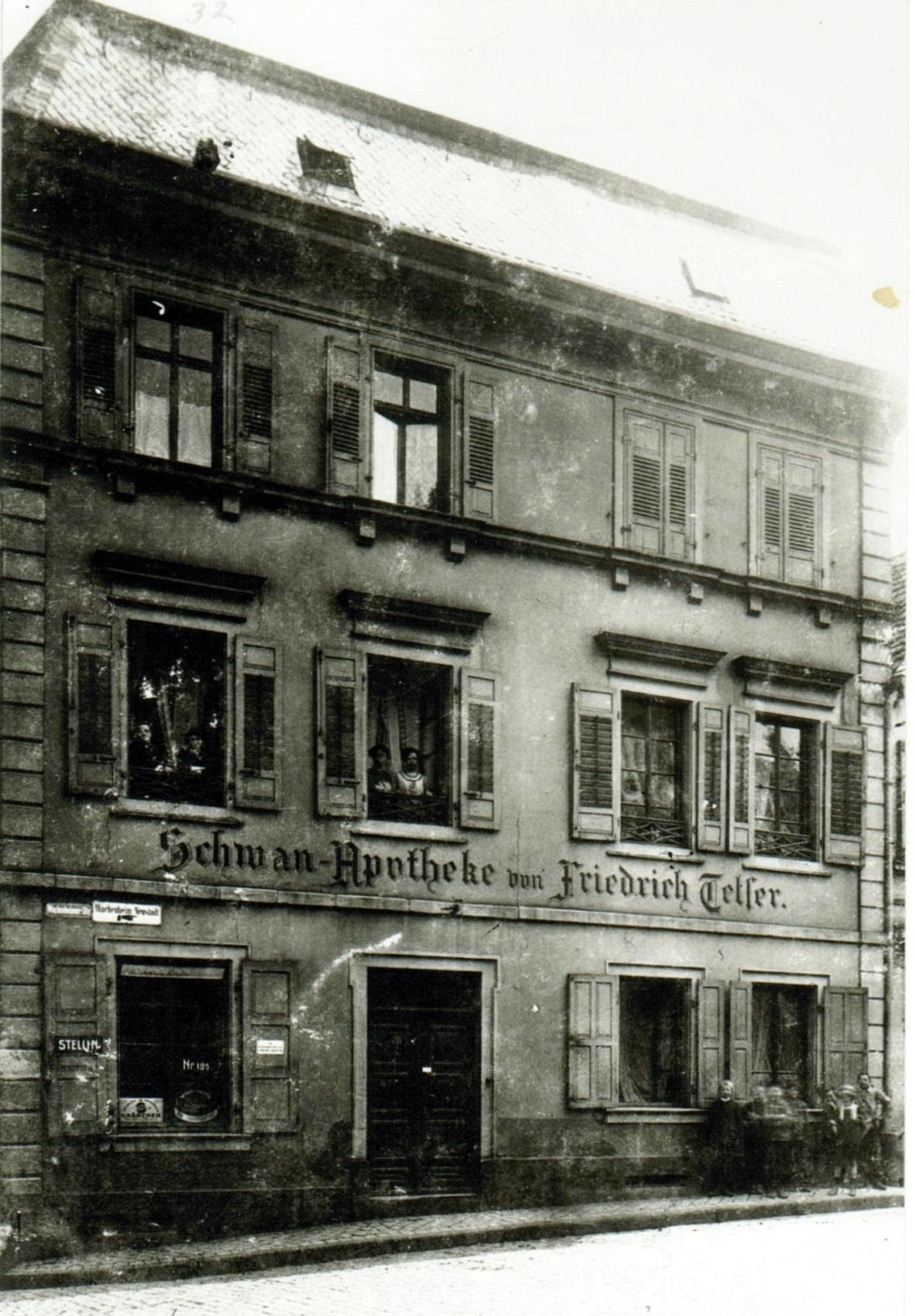 Foto-Sammlung Adolf Krapp, Ordner 3: Römerplatz , 1919 (Museumsgesellschaft Bad Dürkheim e.V. CC BY-NC-SA)