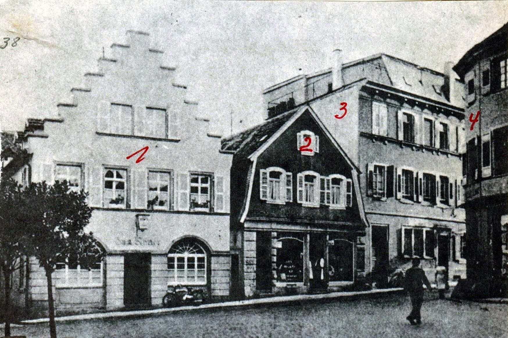 Foto-Sammlung Adolf Krapp, Ordner 3: Römerplatz , 1932 (Museumsgesellschaft Bad Dürkheim e.V. CC BY-NC-SA)