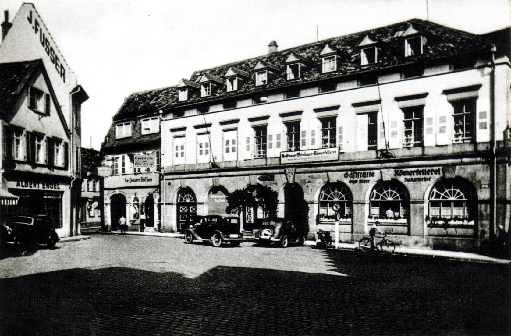 Foto-Sammlung Adolf Krapp, Ordner 3: Römerplatz, 1935 (Museumsgesellschaft Bad Dürkheim e.V. CC BY-NC-SA)