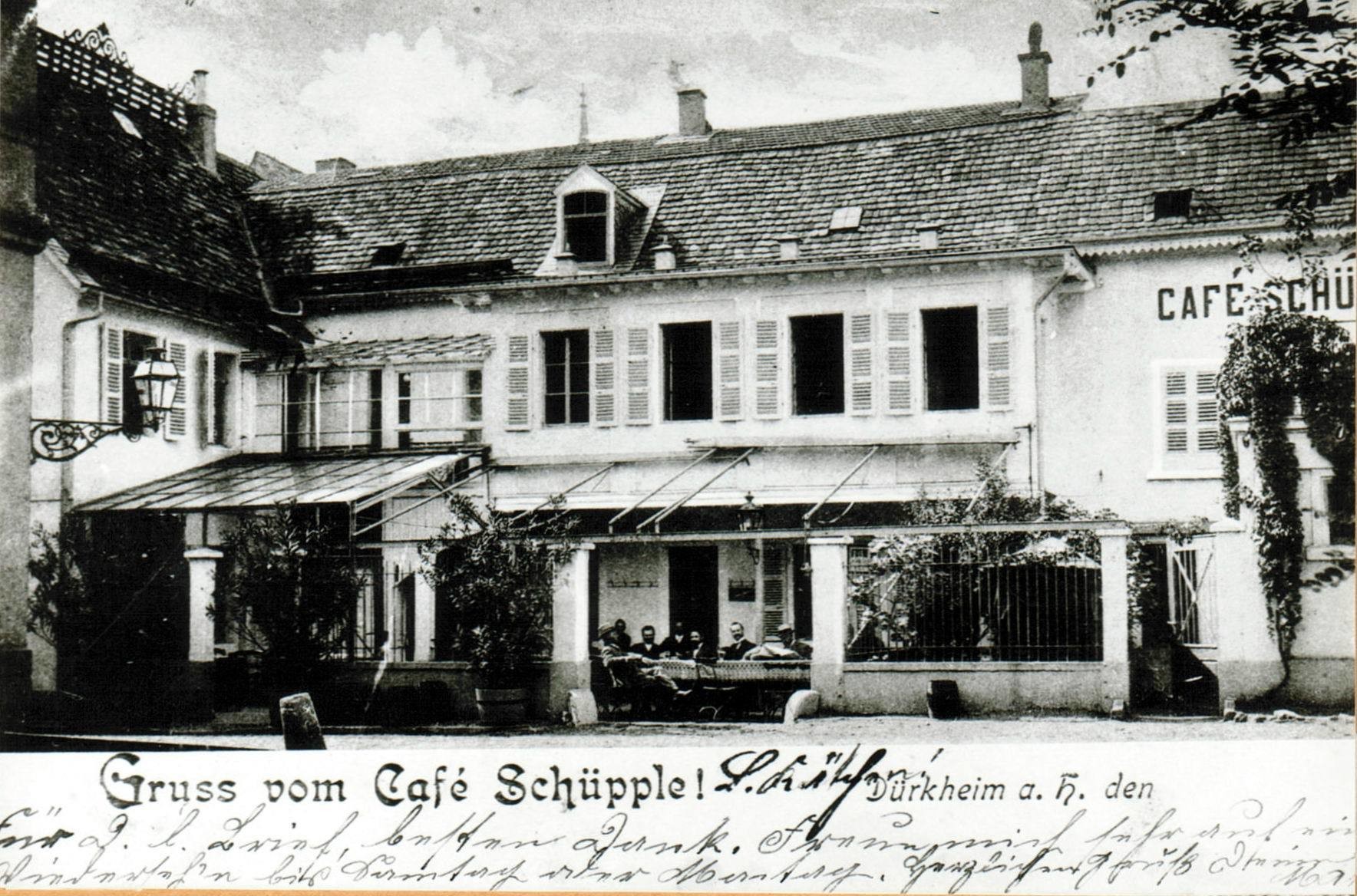 Foto-Sammlung Adolf Krapp, Ordner 3: Schlossplatz , 1902 (Museumsgesellschaft Bad Dürkheim e.V. CC BY-NC-SA)