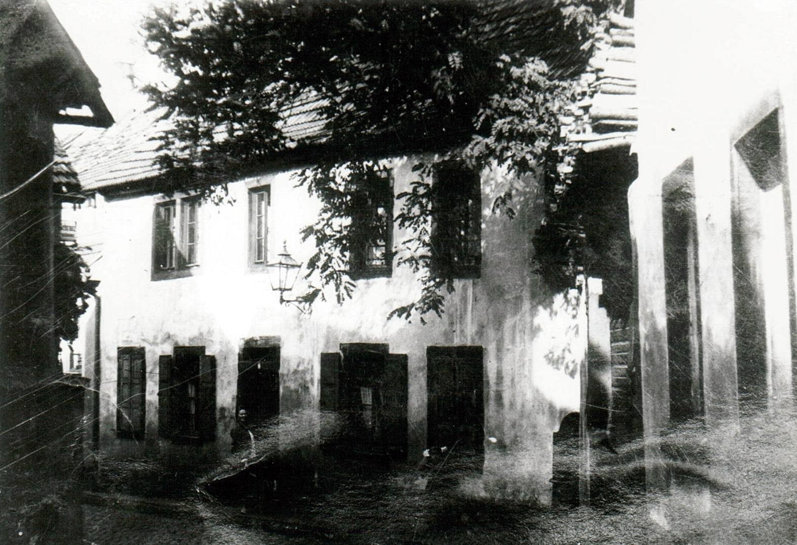Foto-Sammlung Adolf Krapp, Ordner 4: Entengasse, 1928 (Museumsgesellschaft Bad Dürkheim e.V. CC BY-NC-SA)