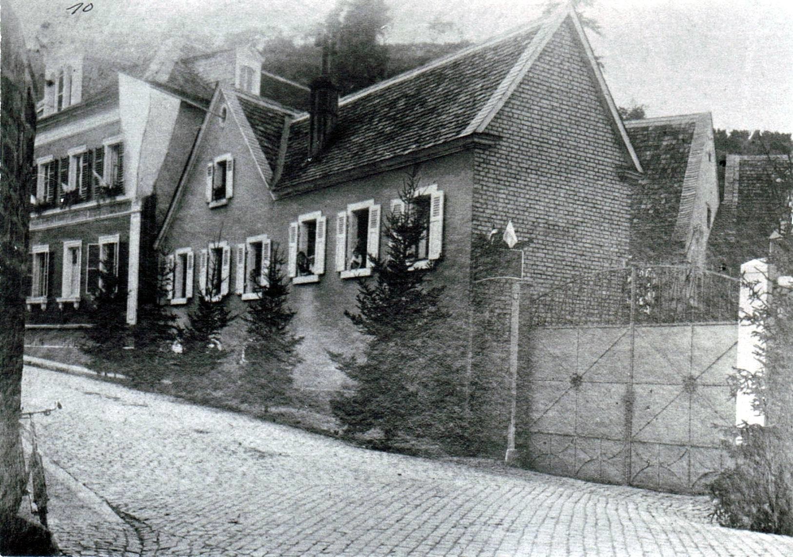 Foto-Sammlung Adolf Krapp, Ordner 4: Hinterbergstraße, 1927 (Museumsgesellschaft Bad Dürkheim e.V. CC BY-NC-SA)