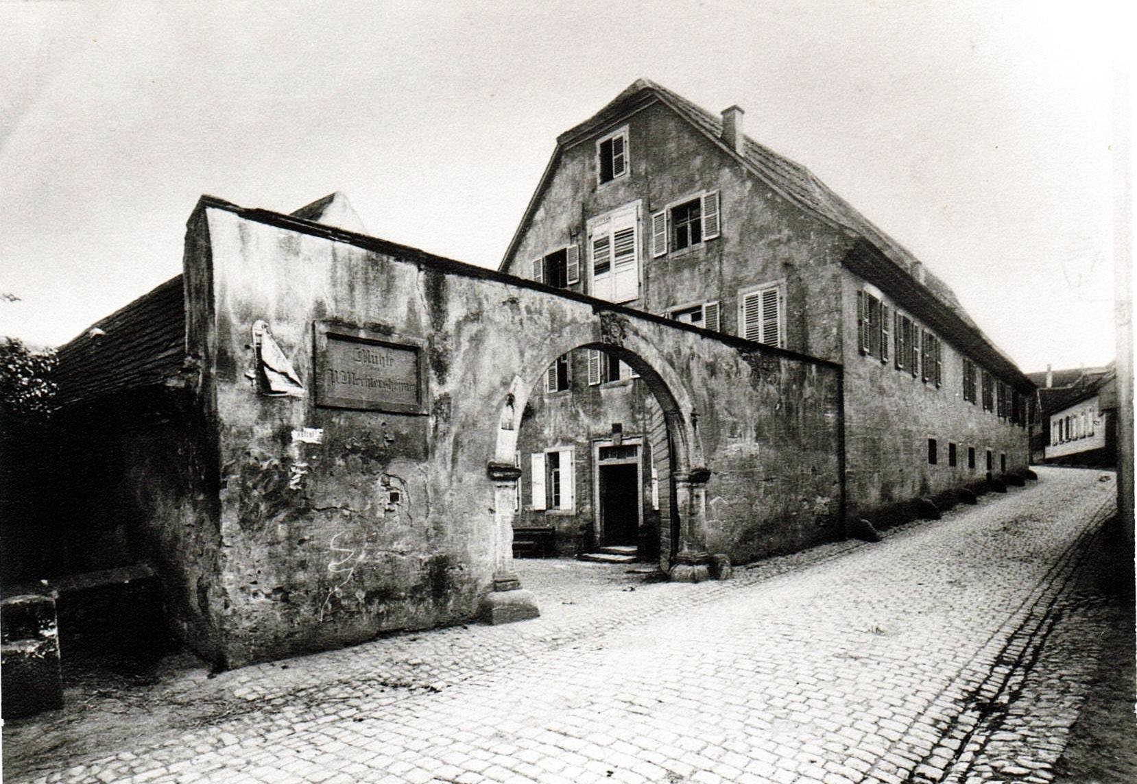 Foto-Sammlung Adolf Krapp, Ordner 4: Kaiserslauterer Straße , 1900 (Museumsgesellschaft Bad Dürkheim e.V. CC BY-NC-SA)