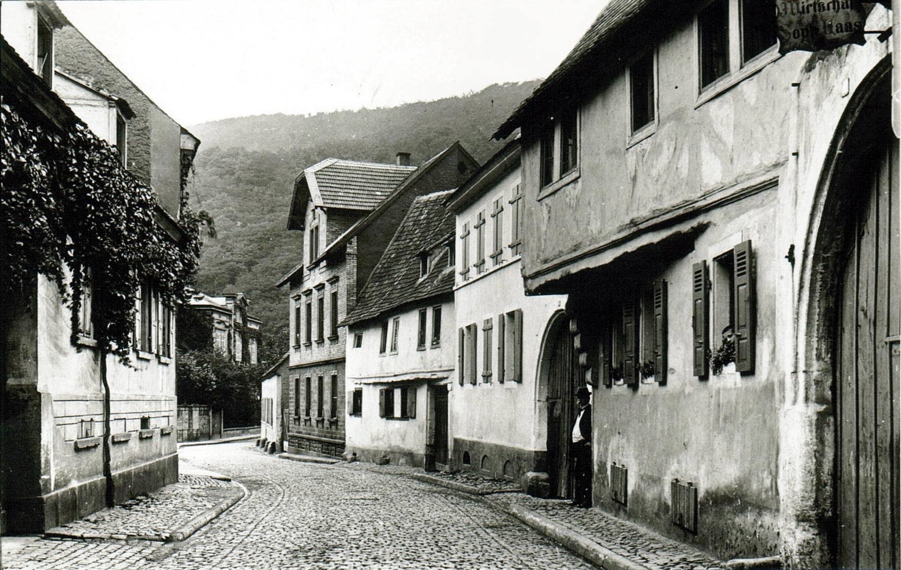 Foto-Sammlung Adolf Krapp, Ordner 4: Kaiserslauterer Straße , 1910 (Museumsgesellschaft Bad Dürkheim e.V. CC BY-NC-SA)