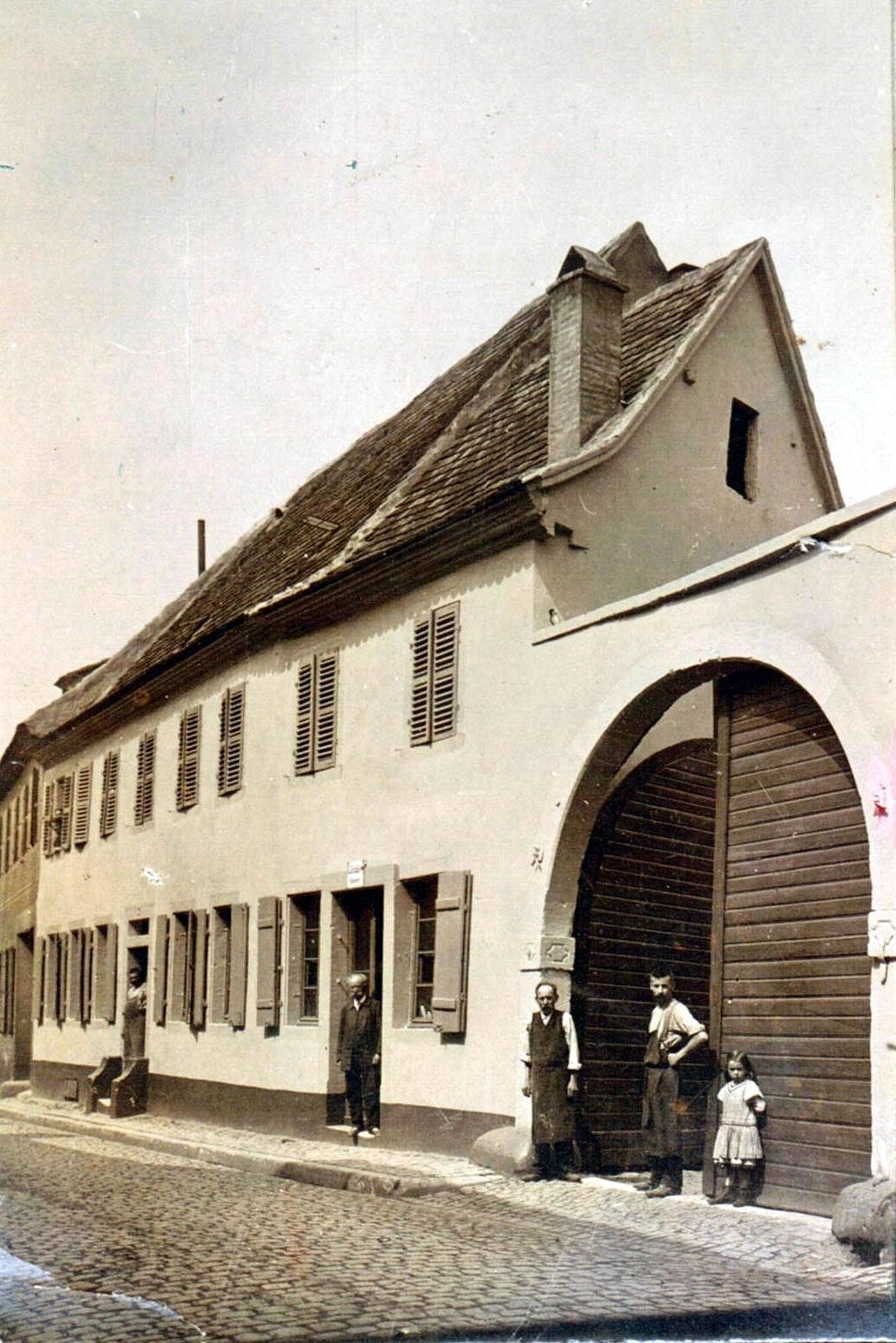 Foto-Sammlung Adolf Krapp, Ordner 4: Kaiserslauterer Straße , 1920 (Museumsgesellschaft Bad Dürkheim e.V. CC BY-NC-SA)