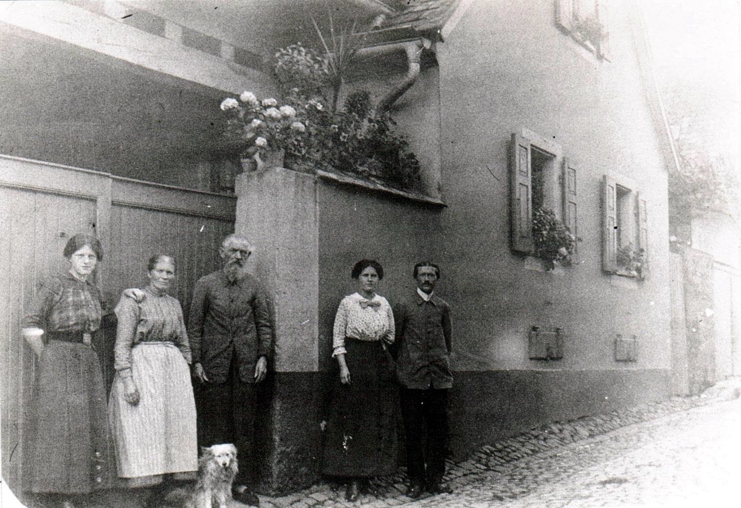 Foto-Sammlung Adolf Krapp, Ordner 4: Limburgstraße, 1920 (Museumsgesellschaft Bad Dürkheim e.V. CC BY-NC-SA)