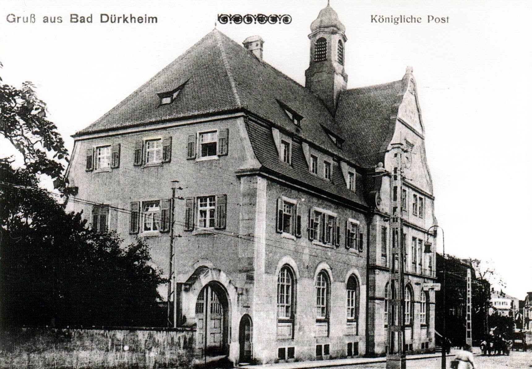 Foto-Sammlung Adolf Krapp, Ordner 5: Mannheimer Straße, 1913 (Museumsgesellschaft Bad Dürkheim e.V. CC BY-NC-SA)