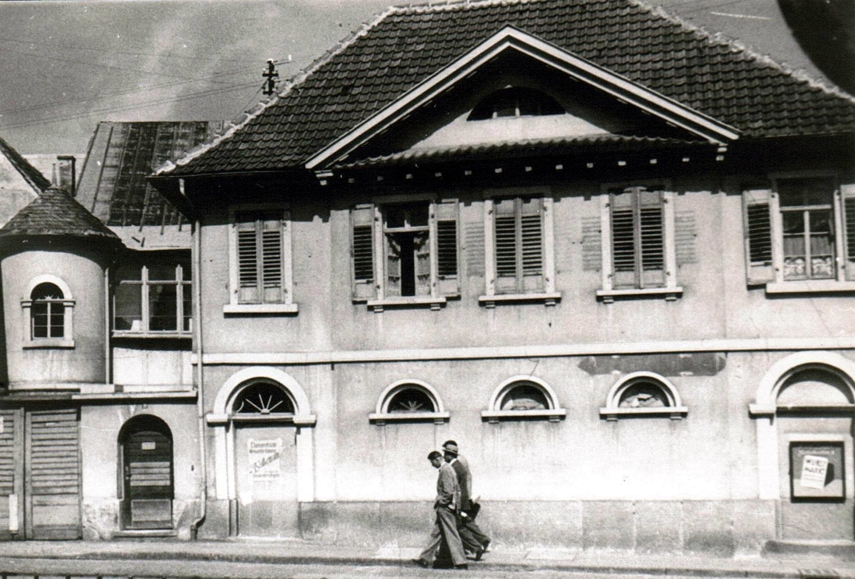Foto-Sammlung Adolf Krapp, Ordner 5: Mannheimer Straße, 1949 (Museumsgesellschaft Bad Dürkheim e.V. CC BY-NC-SA)