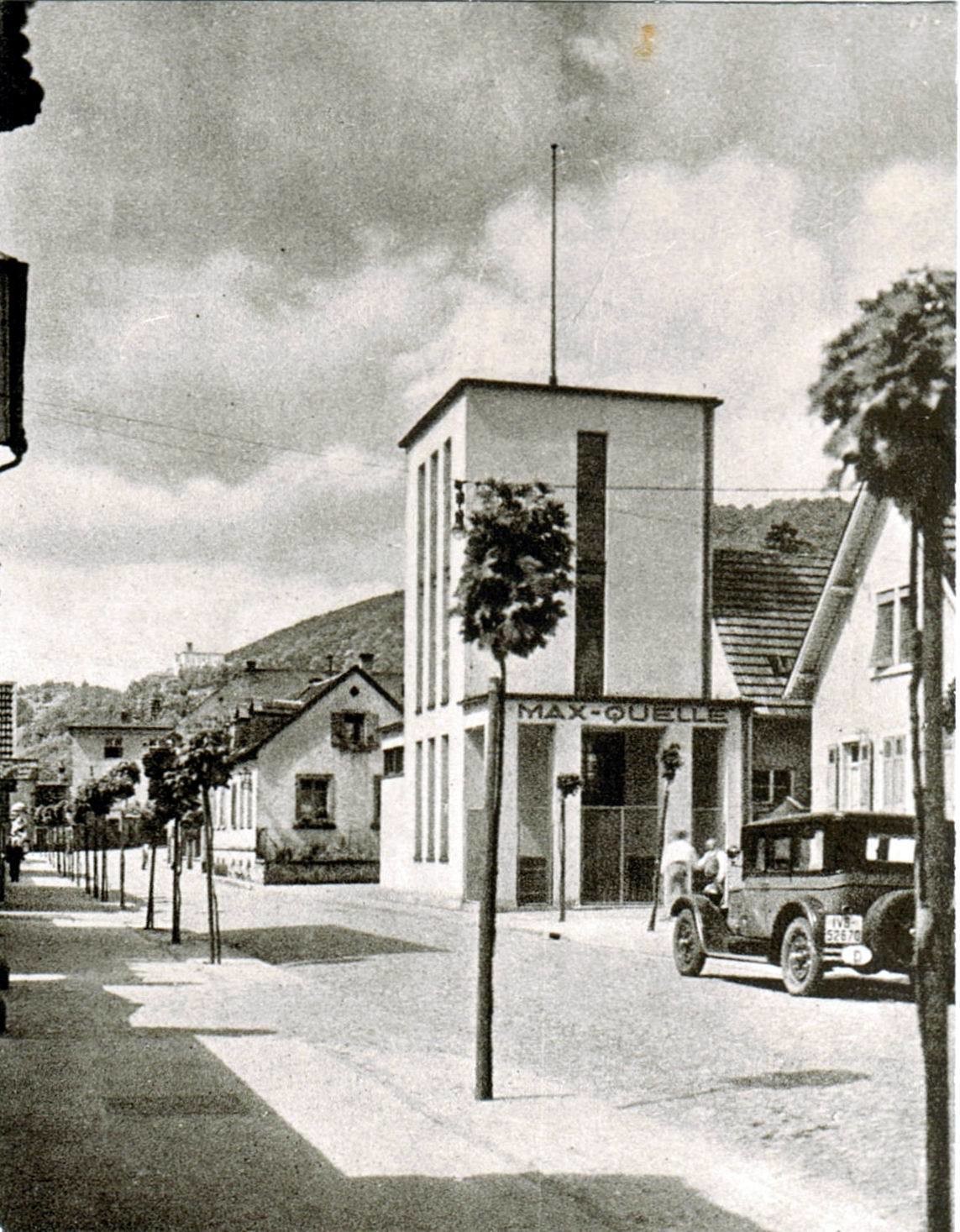 Foto-Sammlung Adolf Krapp, Ordner 5: Maxbrunnenstraße, 1936 (Museumsgesellschaft Bad Dürkheim e.V. CC BY-NC-SA)
