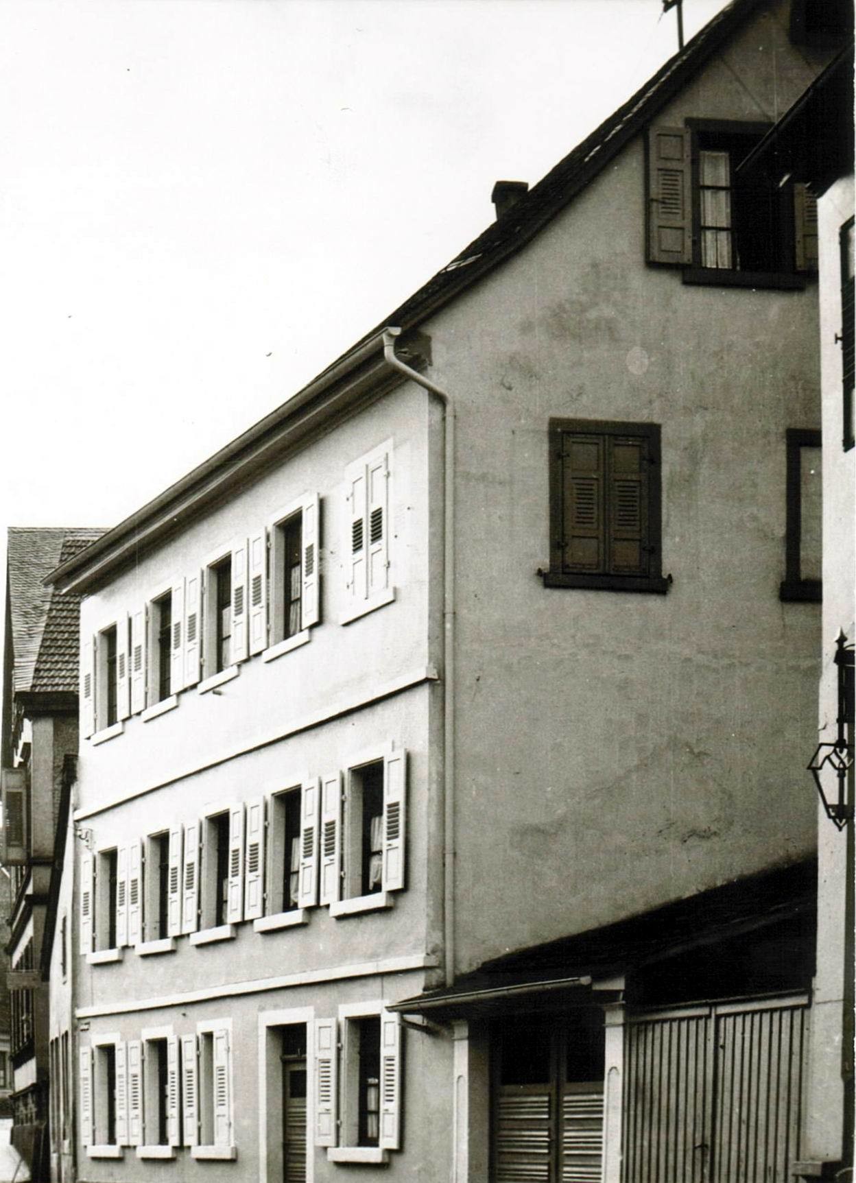 Foto-Sammlung Adolf Krapp, Ordner 5: Schlachthausstraße, 1940 (Museumsgesellschaft Bad Dürkheim e.V. CC BY-NC-SA)