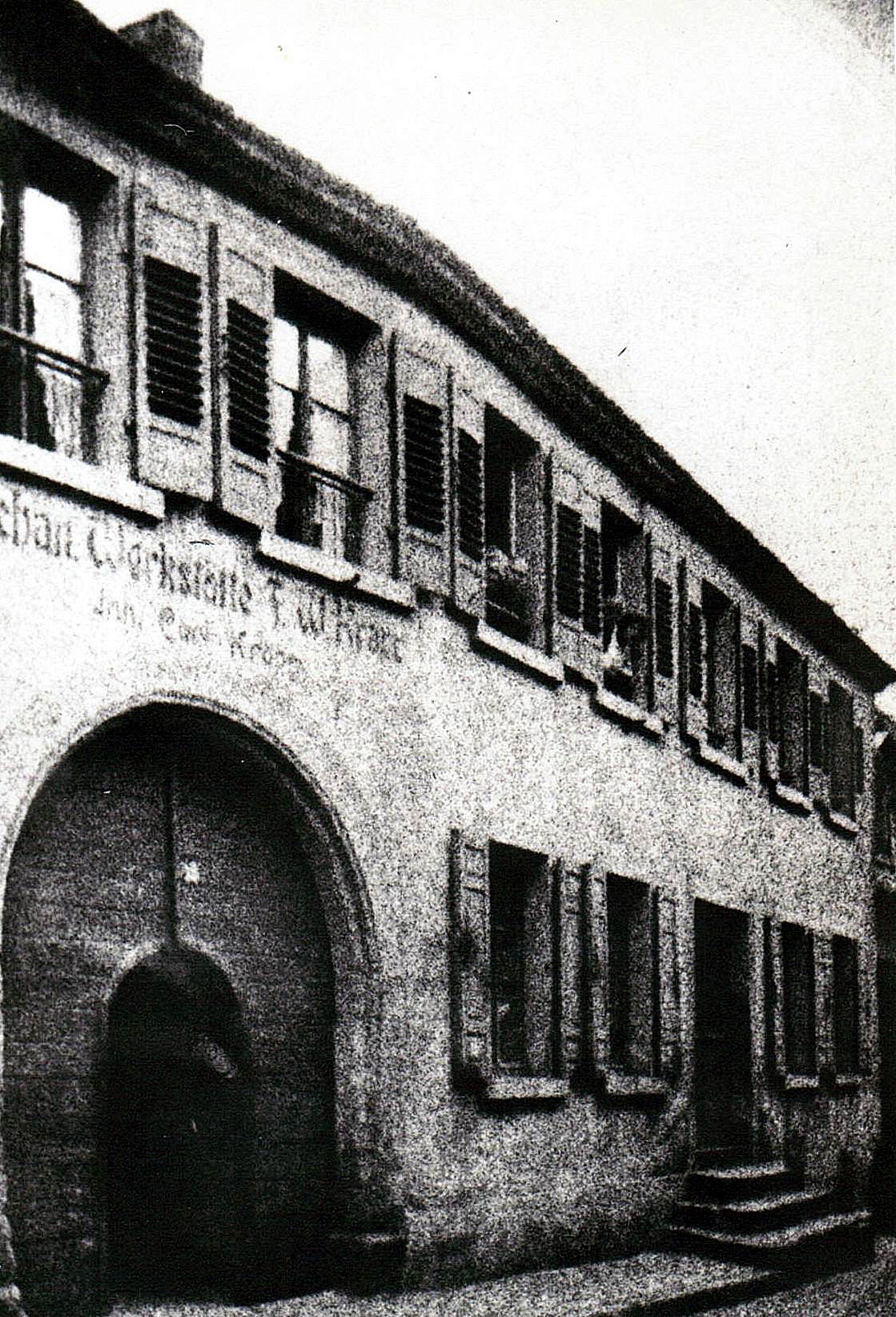 Foto-Sammlung Adolf Krapp, Ordner 5: Strauchelgasse, 1928 (Museumsgesellschaft Bad Dürkheim e.V. CC BY-NC-SA)