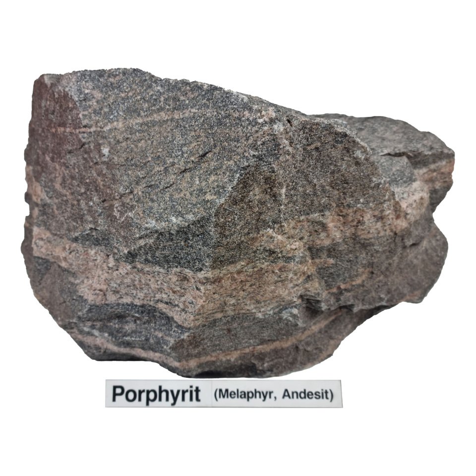 Porphyrit - Melaphyr, Andesit (Deutsches Straßenmuseum e.V. CC BY-NC-SA)