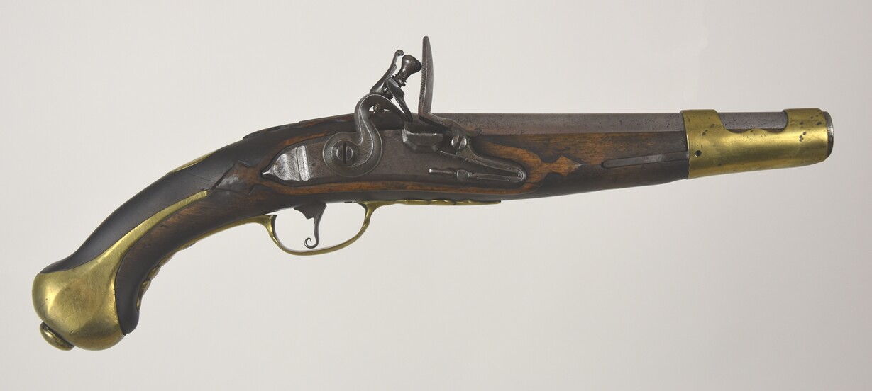 Preußische Pistole der Kavallerie M 1731 (Blüchermuseum Kaub CC BY-NC-SA)