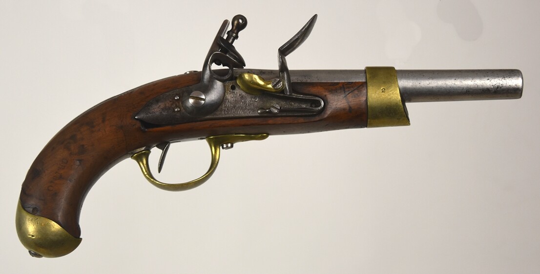 Französische Pistole der Kavallerie AN XIII (1804/1805) (Blüchermuseum Kaub CC BY-NC-SA)