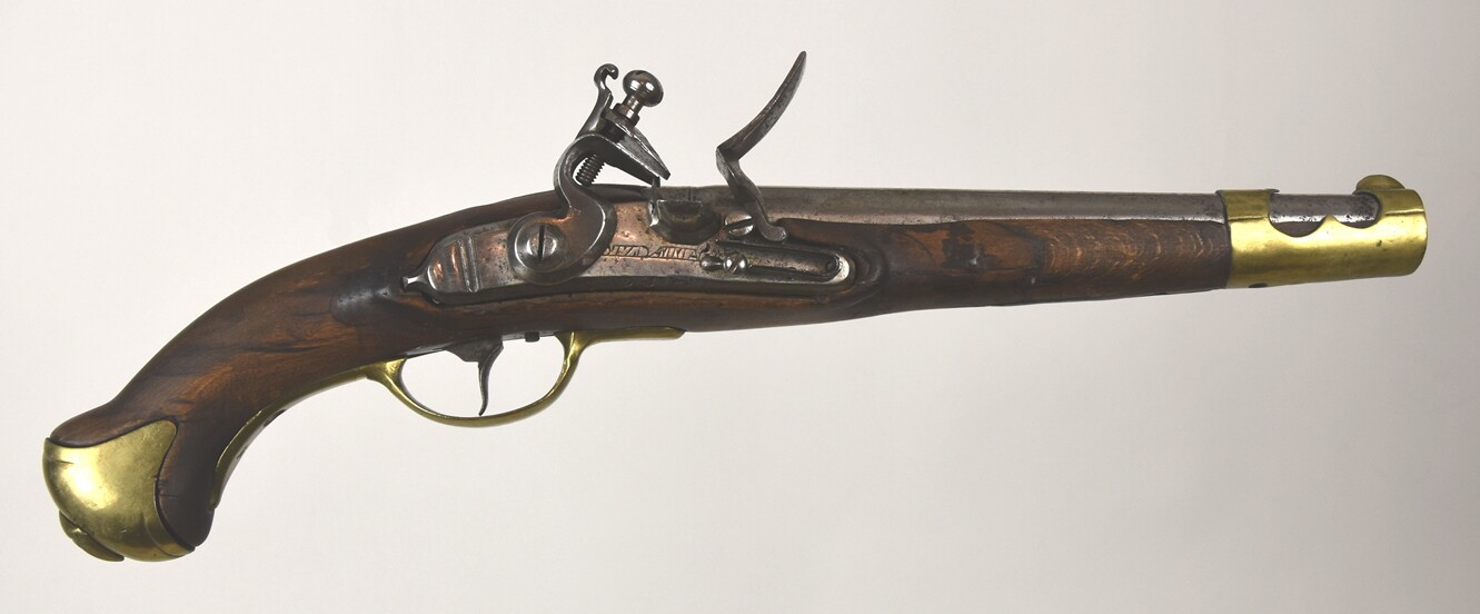 Preußische Pistole der Kavallerie M 1789 (Blüchermuseum Kaub CC BY-NC-SA)