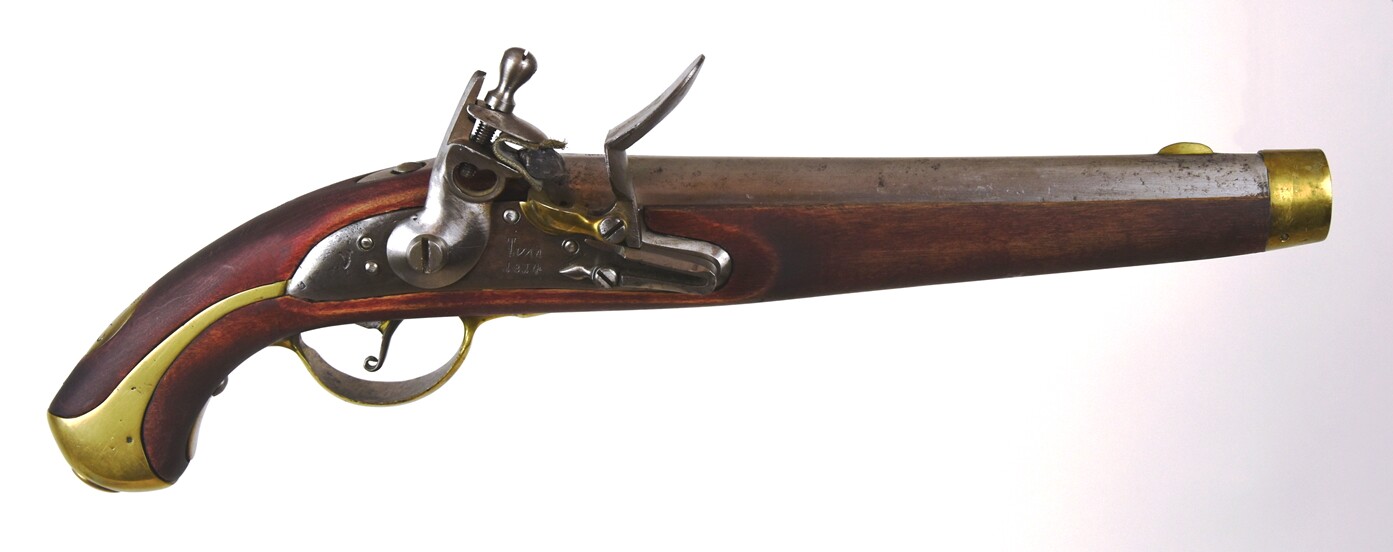 Russische Kavalleriepistole TULA 1814 (Blüchermuseum Kaub CC BY-NC-SA)