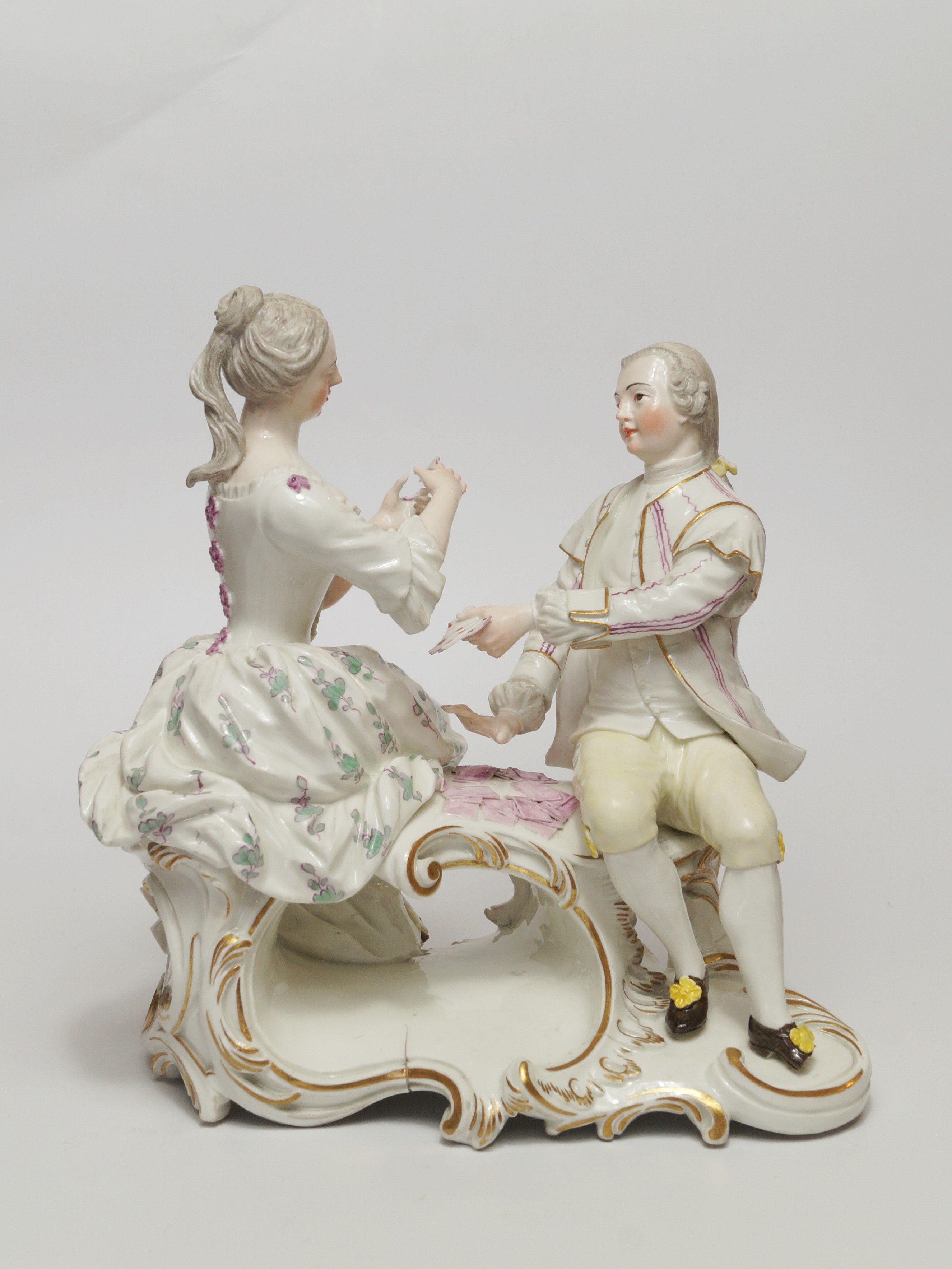 Herr und Dame: Beim Kartenspiel (Museum Heylshof CC BY-NC-SA)