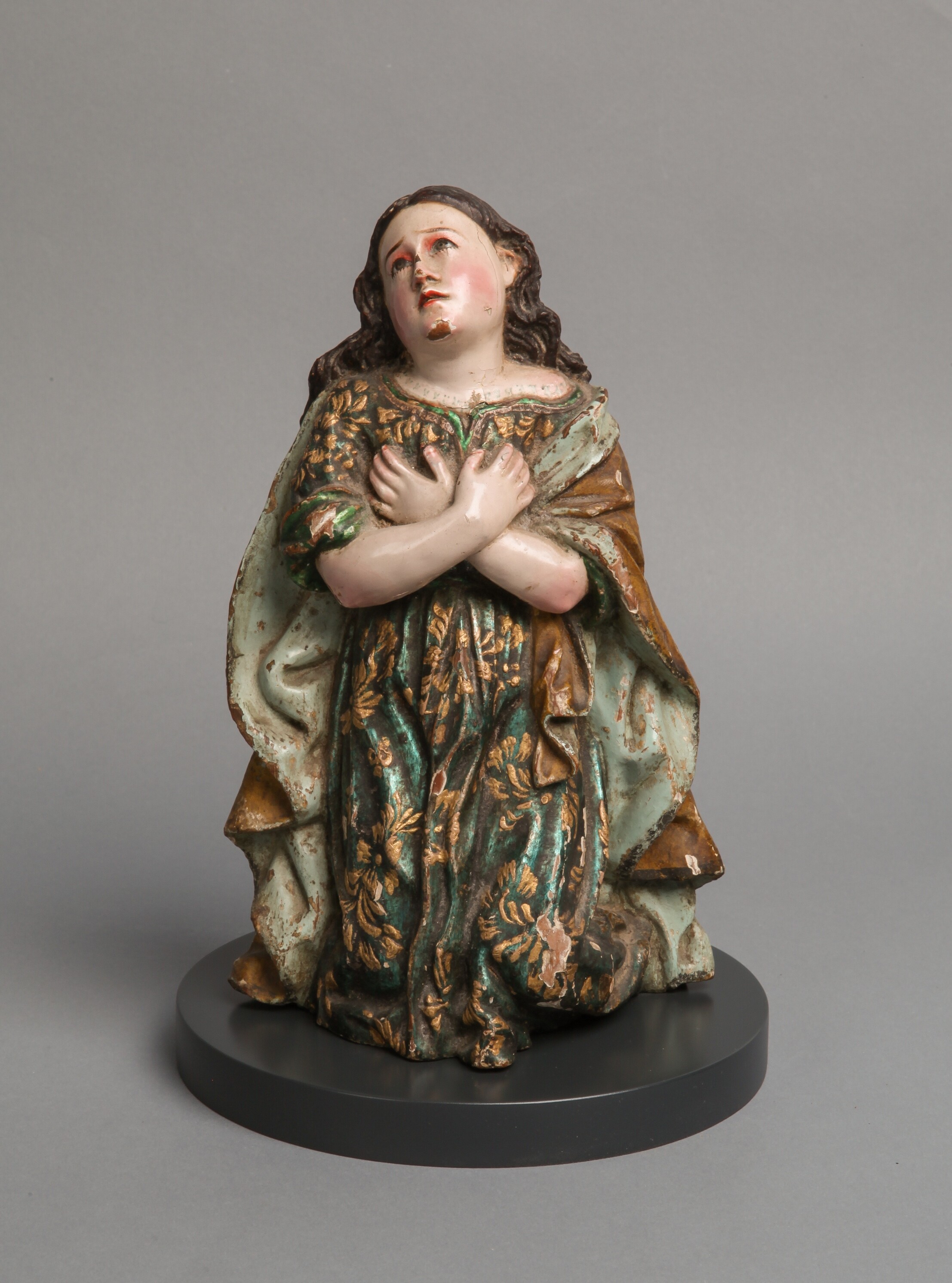 Maria von Magdala (Maria Magdalena) mit gekreuzten Armen (Museum Heylshof CC BY-NC-SA)