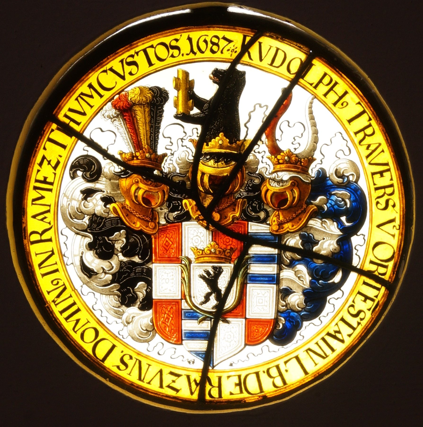 Wappen Travers Ortenstein (Museum Heylshof CC BY-NC-SA)