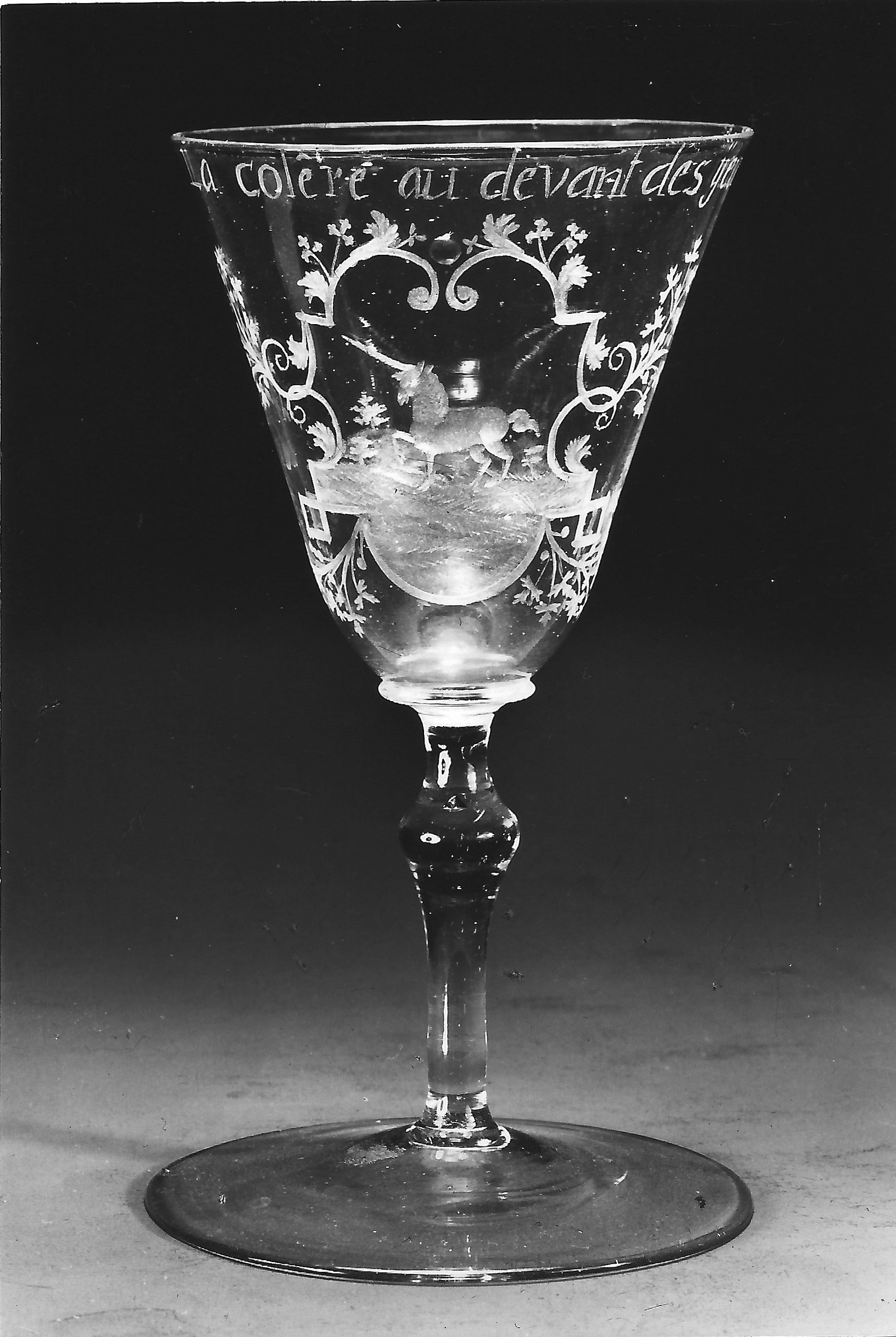 Kelchglas aus 5er bzw. 6er Satz (Museum Heylshof CC BY-NC-SA)