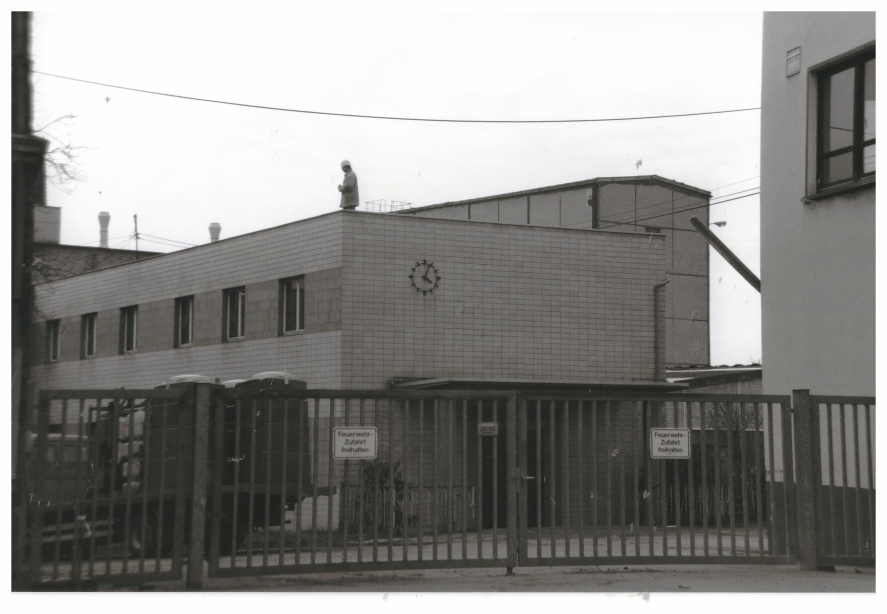 Werksgeländes der Firma Didier in Bendorf vor dem Abriss 1998/99 (Stiftung Sayner Hütte, Rheinisches Eisenkunstguss-Museum CC BY-NC-SA)