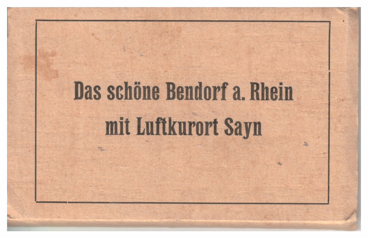 Foto-Leporello Bendorf am Rhein mit Luftkurort Sayn (Stiftung Sayner Hütte, Rheinisches Eisenkunstguss-Museum CC BY-NC-SA)