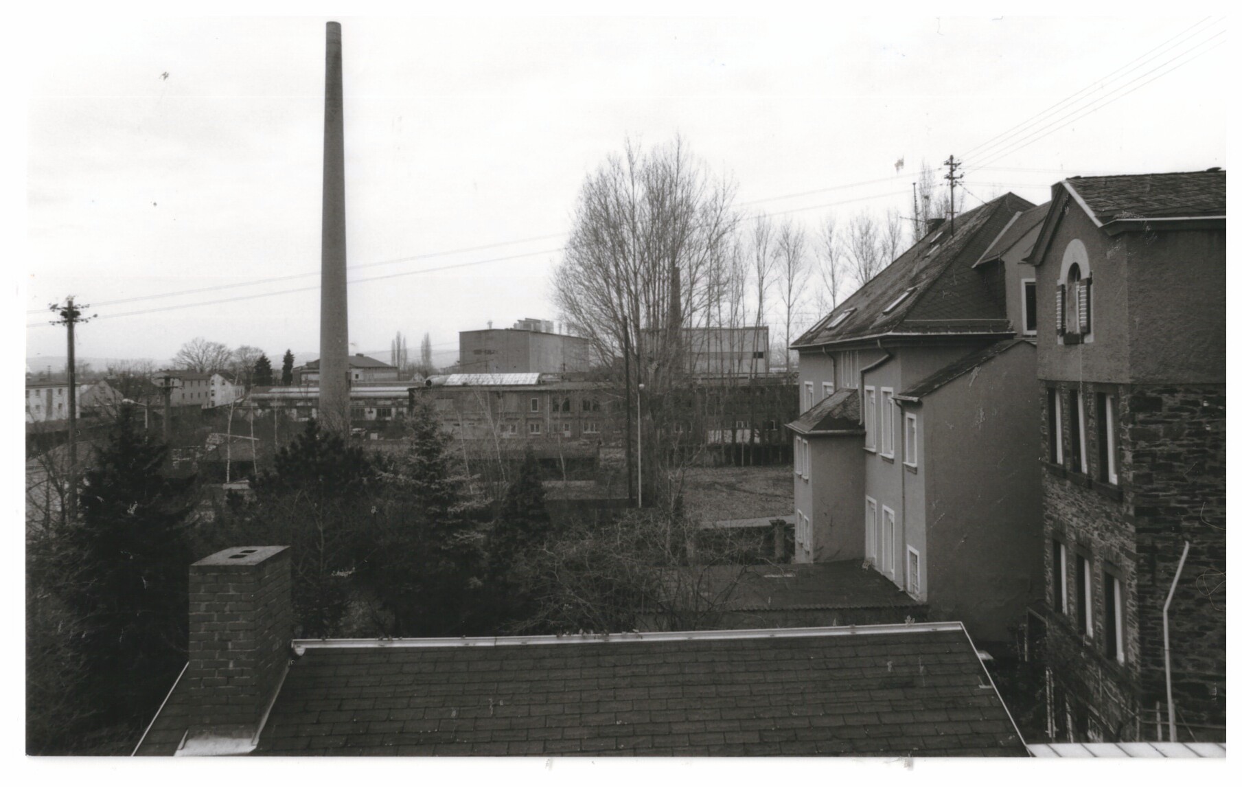 Werksgelände Didier vor dem Abriss 1998/99, Bendorf (Stiftung Sayner Hütte, Rheinisches Eisenkunstguss-Museum CC BY-NC-SA)