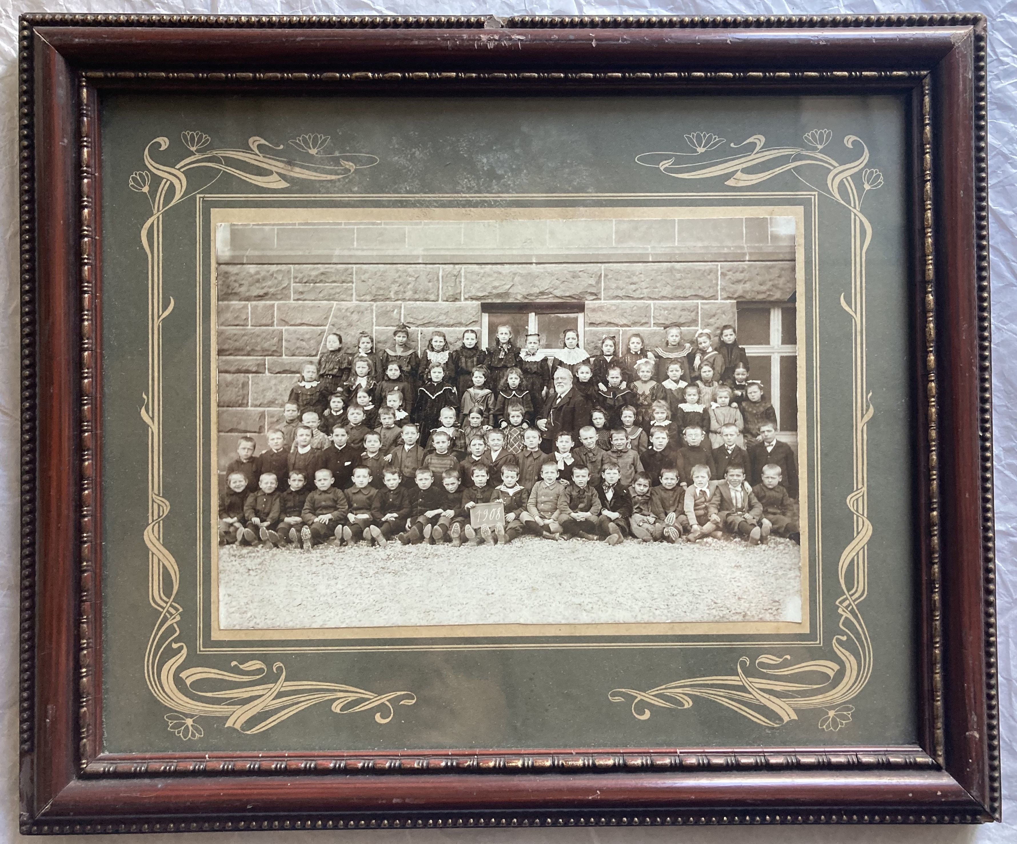 Annweiler – Schulklasse, 1908 (Museum unterm Trifels CC BY-NC-SA)