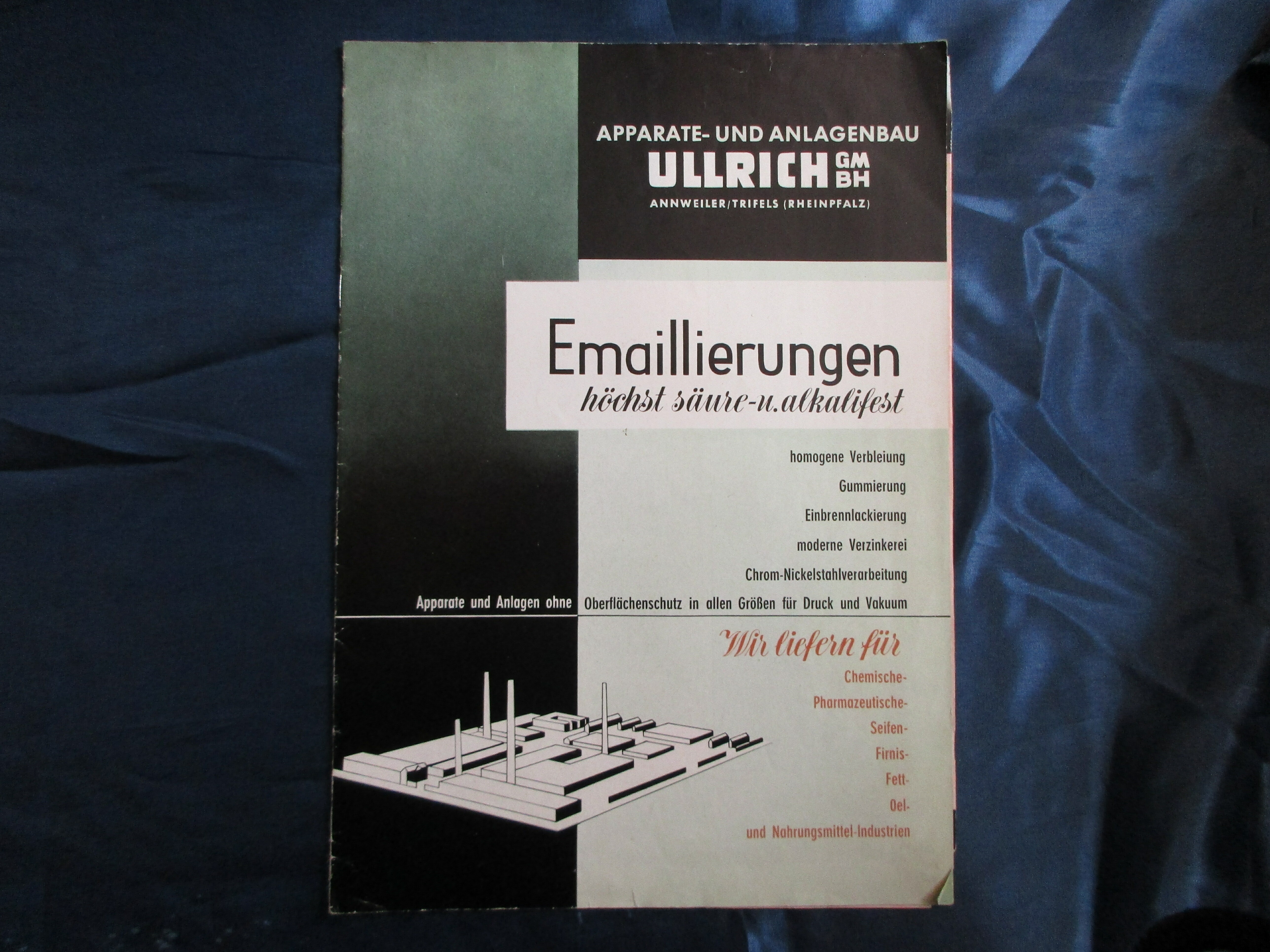 „Apparate- und Anlagenbau Ullrich GmbH Annweiler" (Museum unterm Trifels CC BY-NC-SA)