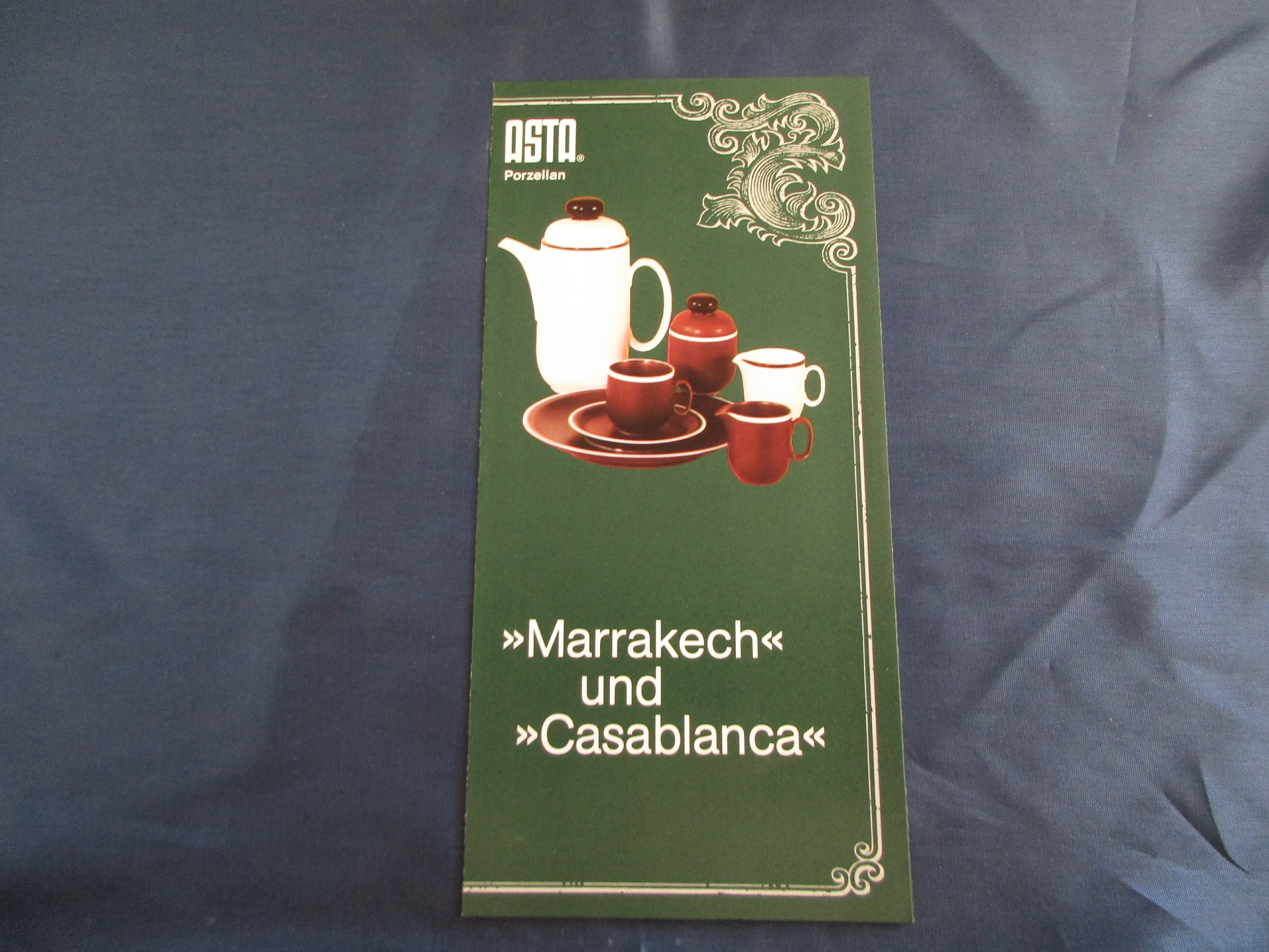 ASTA Porzellan Design „Marrakech und Casablanca“ (Museum unterm Trifels CC BY-NC-SA)