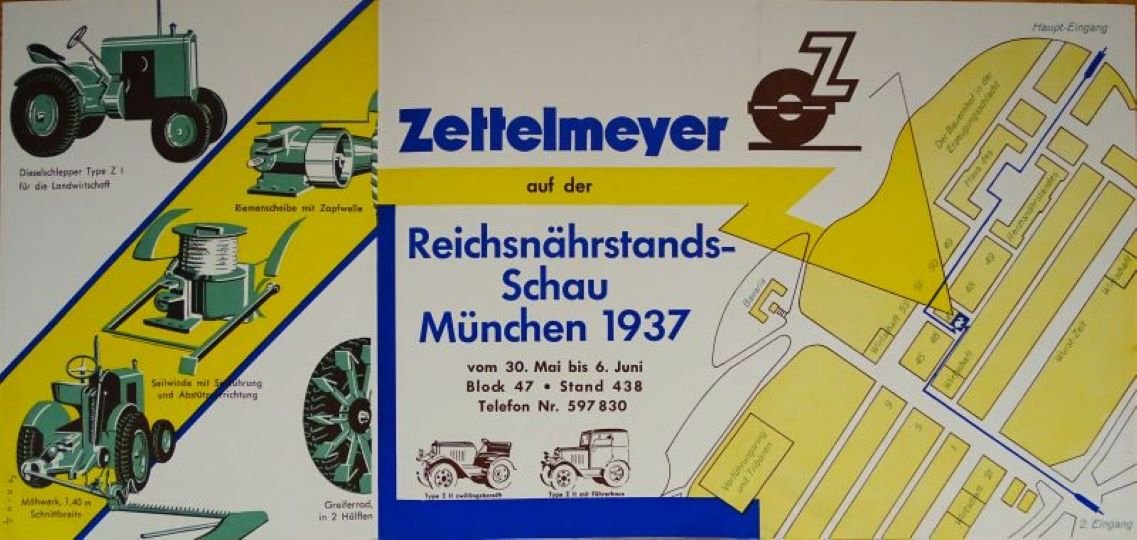 Werbebroschüre zur Reichsnährstands-Schau 1937 (Freilichtmuseum Roscheider Hof CC0)
