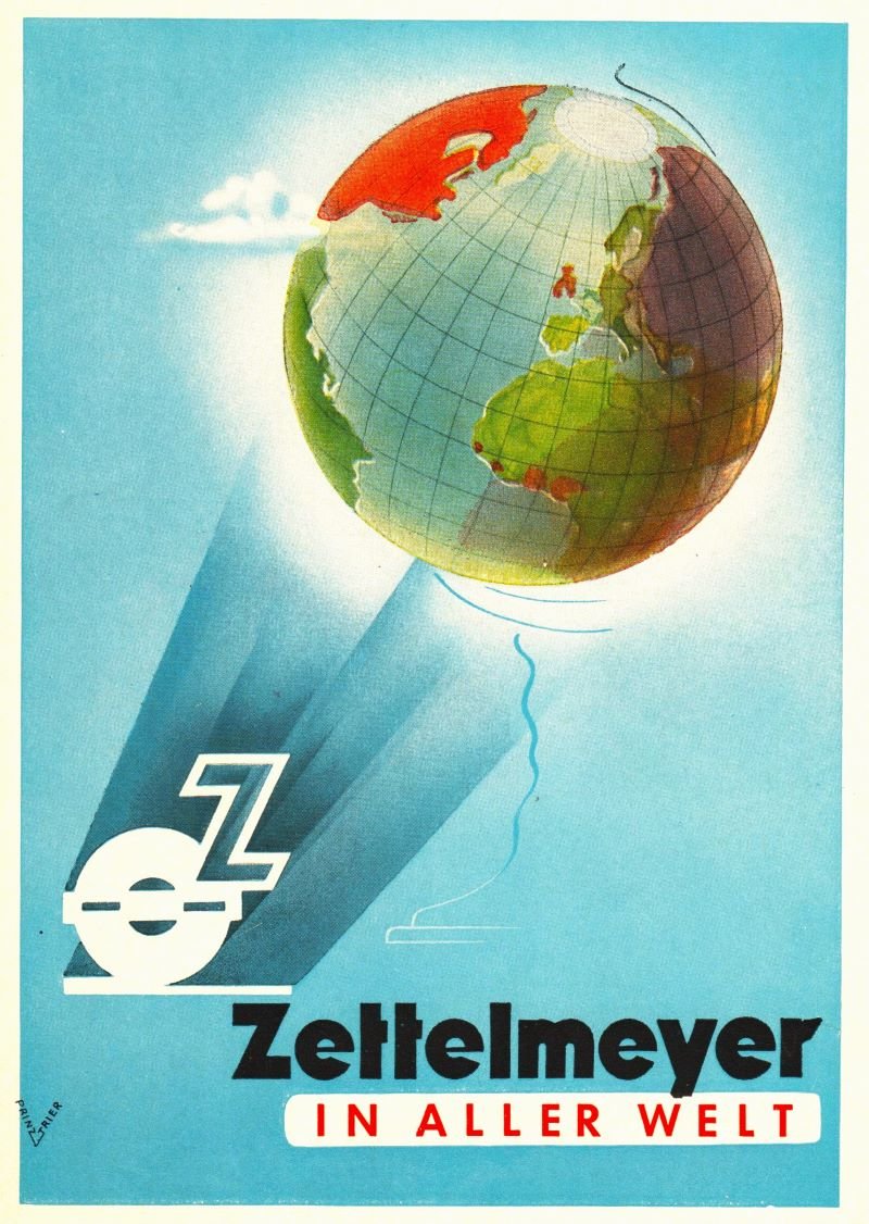Werbebroschüre der Firma Zettelmeyer zur weltweiten Vermarktung (Freilichtmuseum Roscheider Hof CC0)