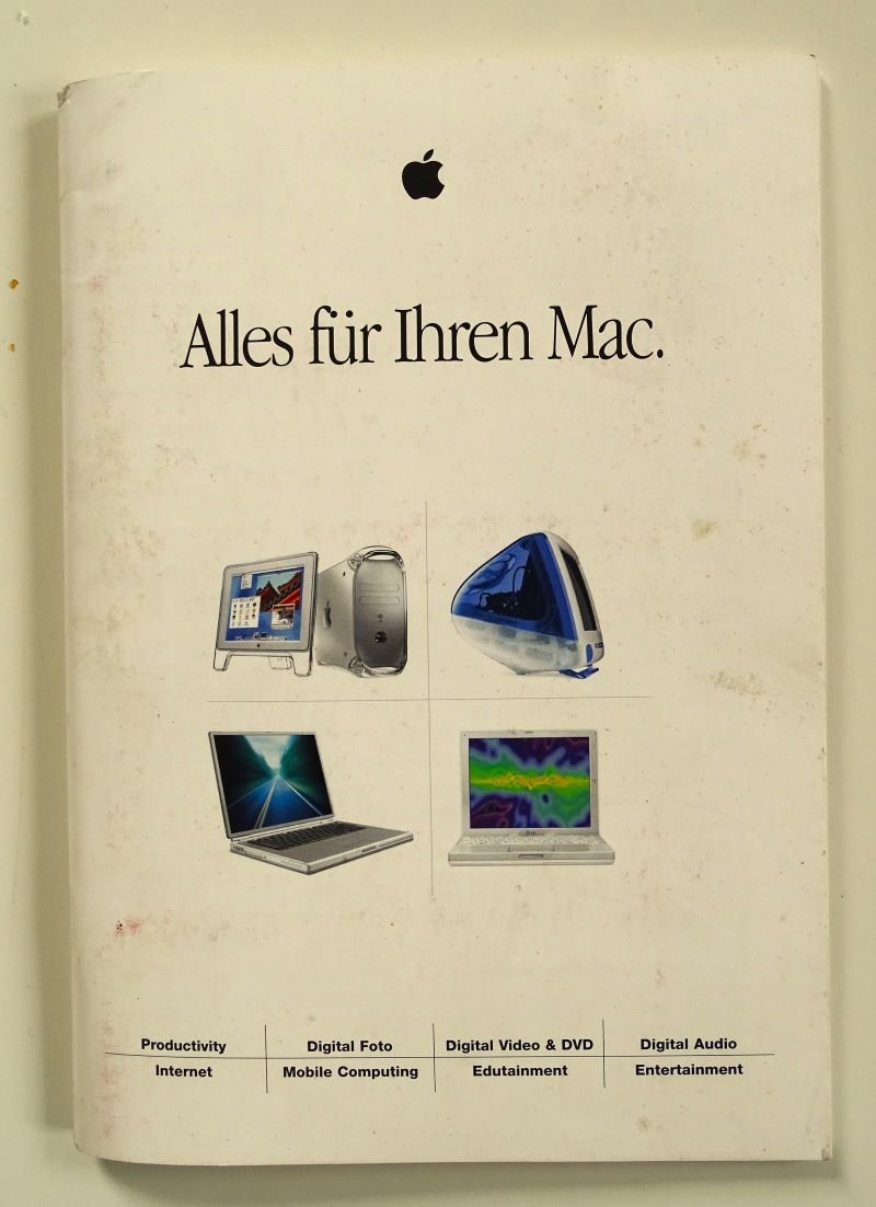 Produktkataolog der Firma Apple (Freilichtmuseum Roscheider Hof CC0)