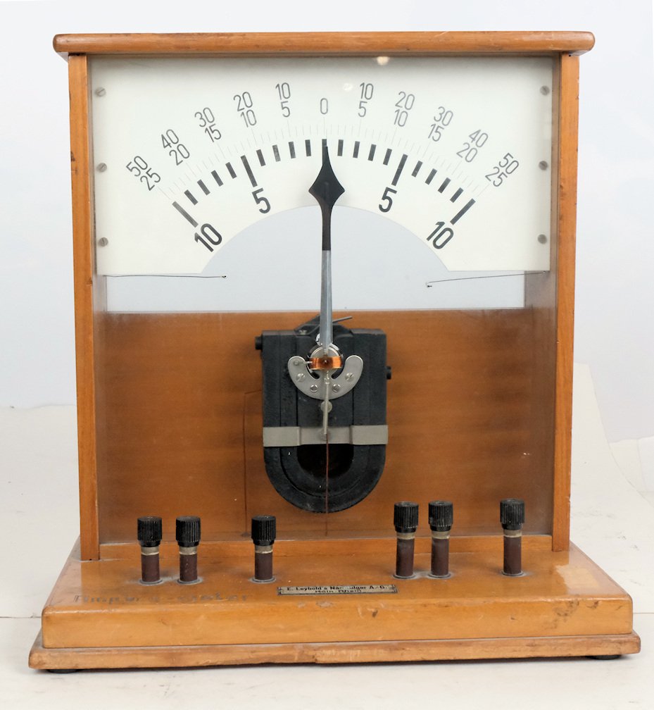 Messgerät für Stromspannung und Stärke (Freilichtmuseum Roscheider Hof CC0)